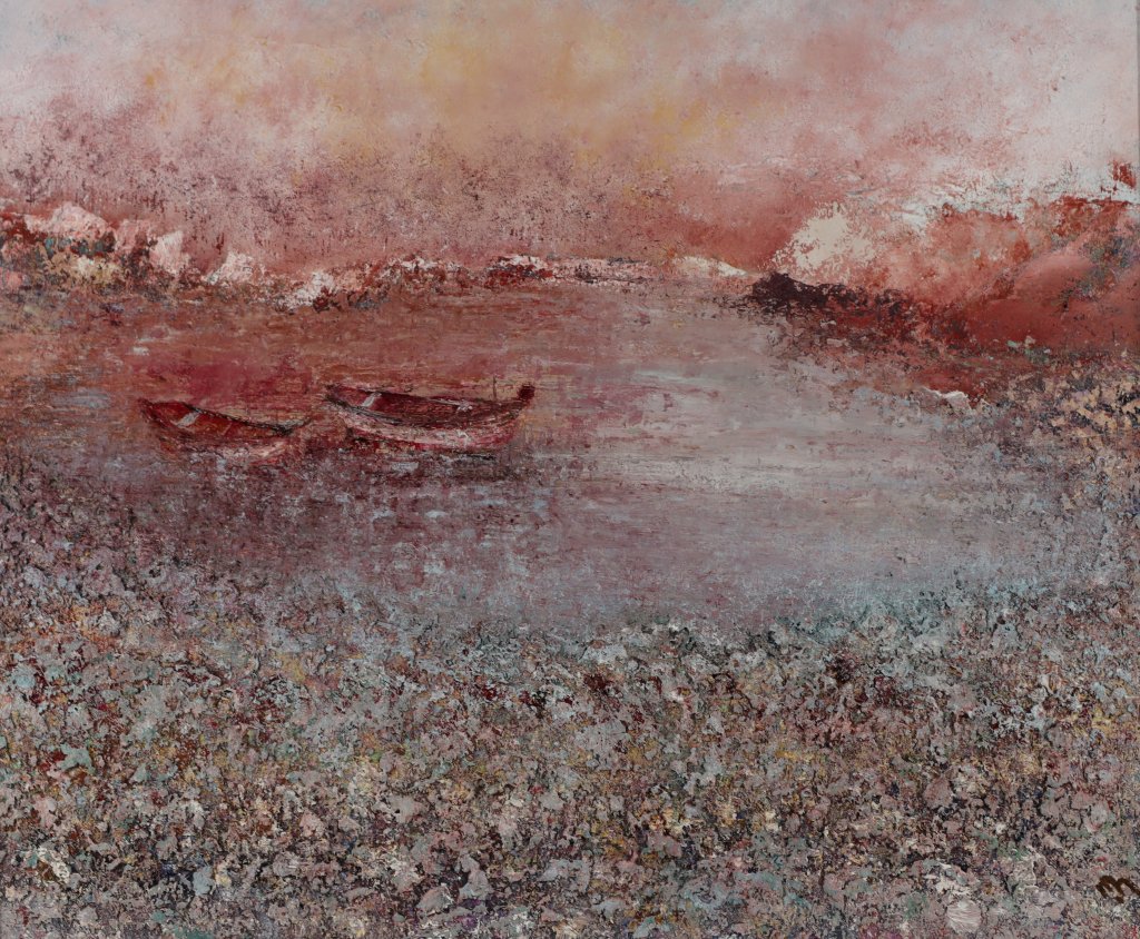 'Opal Dawn'
Oil on canvas panel