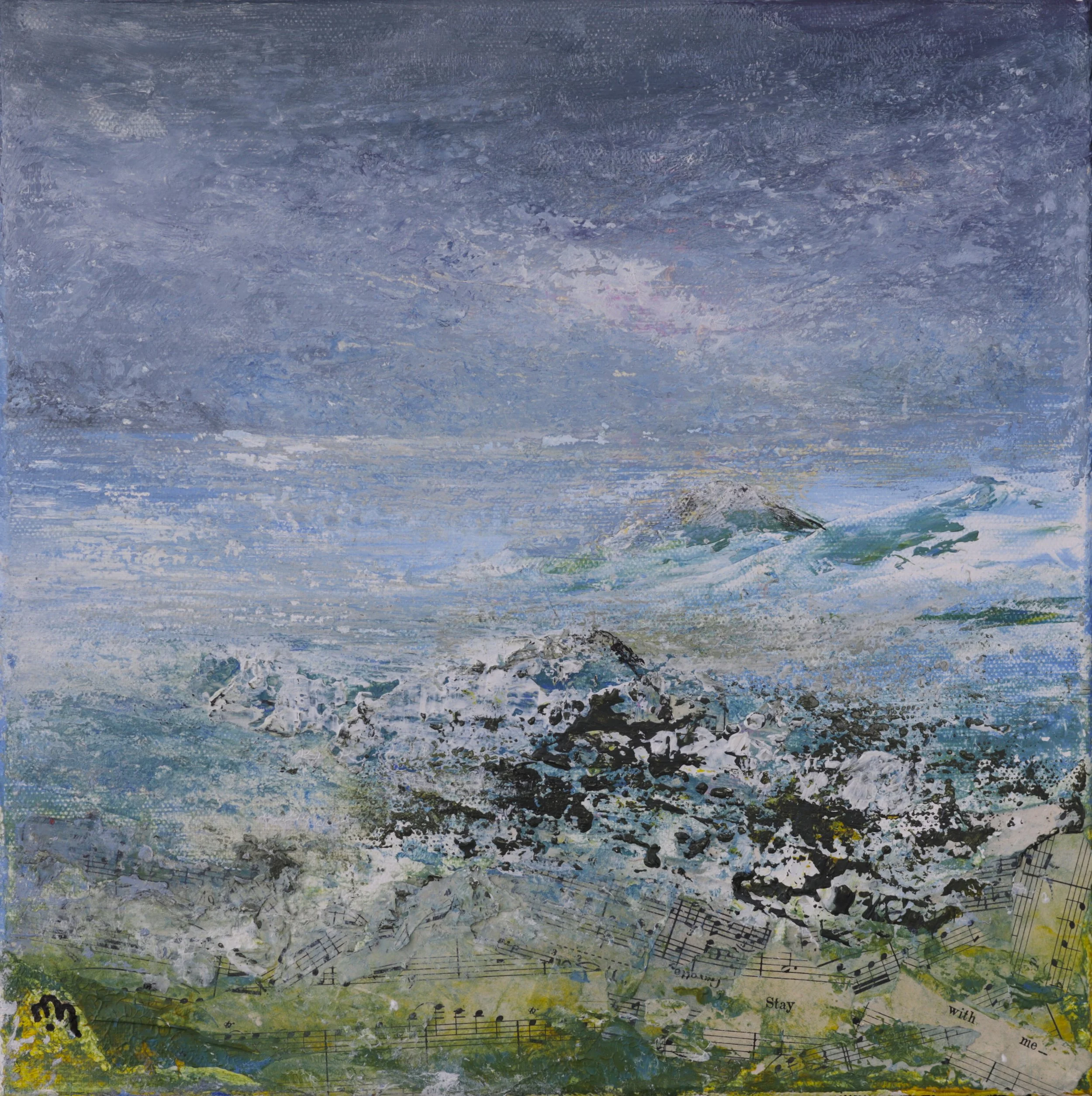 Notes from the Shore 2026
Acrylic and Ink on canvas
30 × 30 cm
€555
