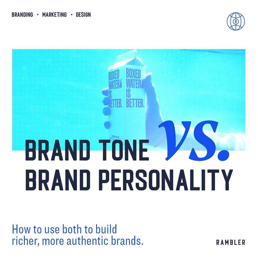 Learn about how we differentiate between Brand Tone and Brand Personality and how you can use both to build better brands. Link in bio.⁠
⁠
What brand has your favorite personality?⁠
⁠
#branding #marketing #brandtone #brandpersonality #smallbusiness #