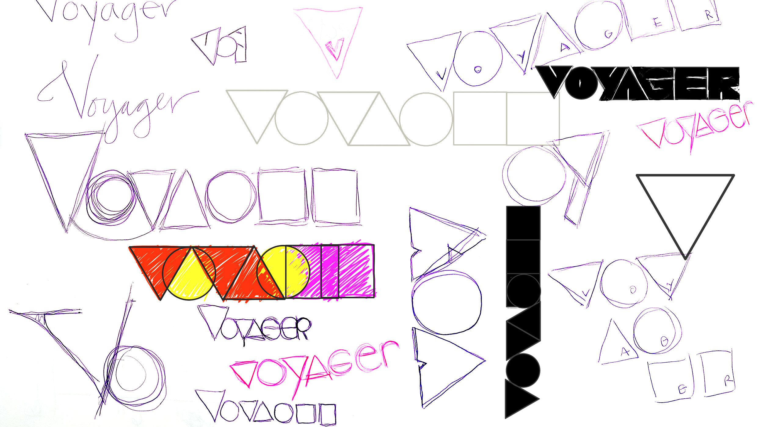 Concept sketches.