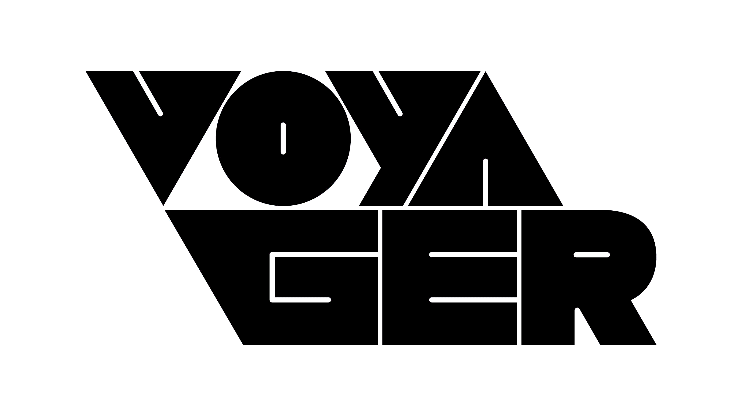 Stacked logo variations.