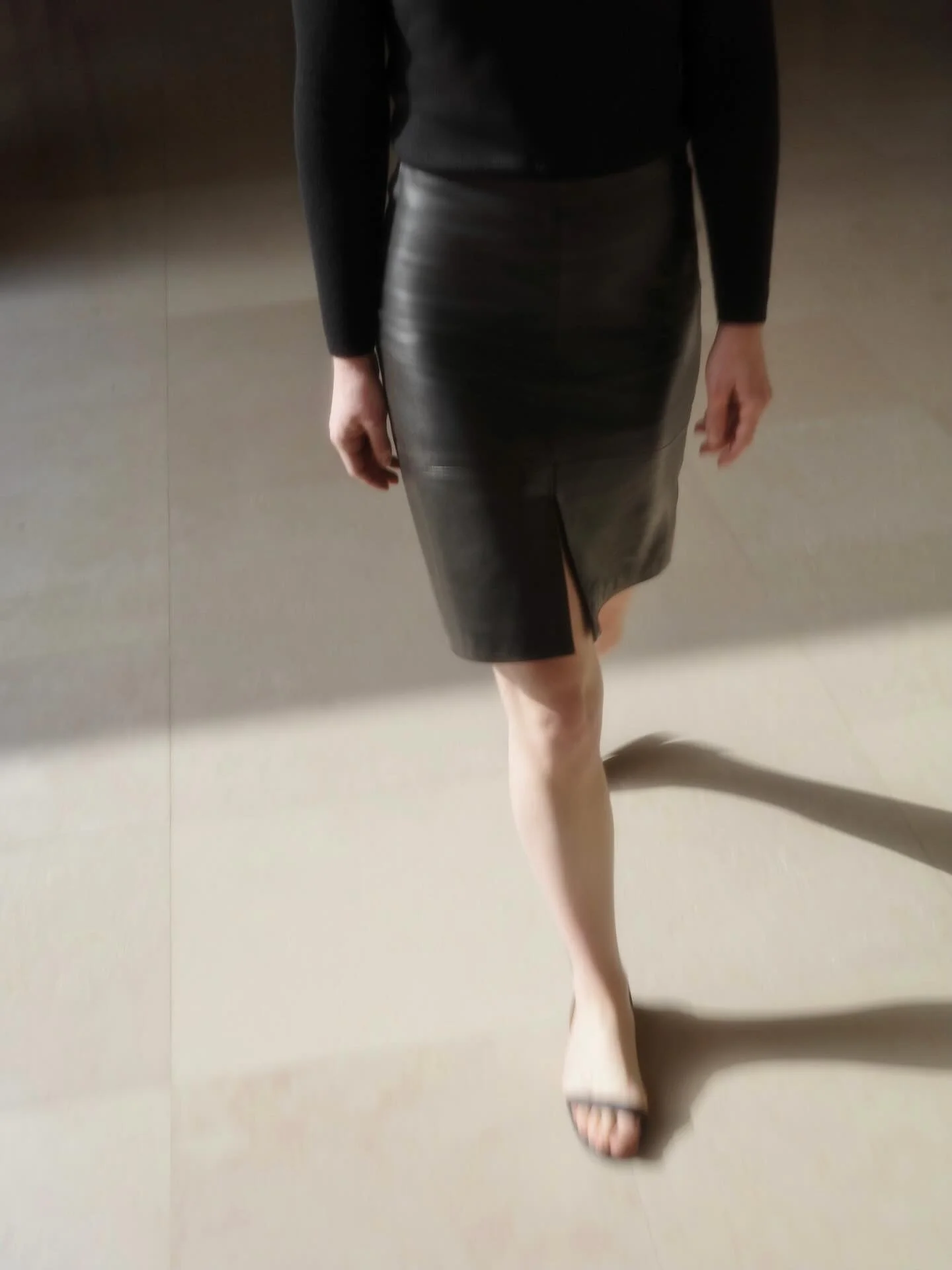 Anne-Sofie

in 1990s jil sander ebony leather skirt, part of our collection curated for &lsquo;Em Archives in Tokyo&rsquo;