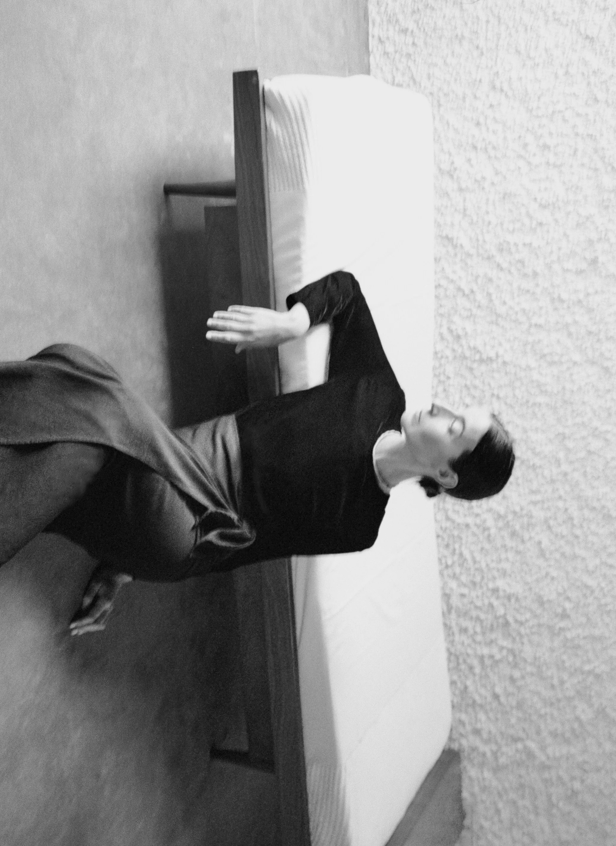 1990s Comme des Garçons velvet blouse