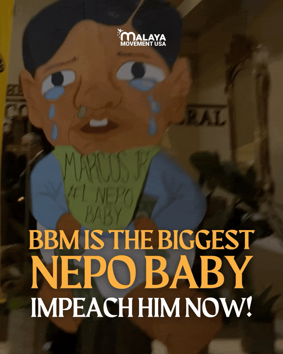 BBM is the biggest nepo baby: Impeach him now!