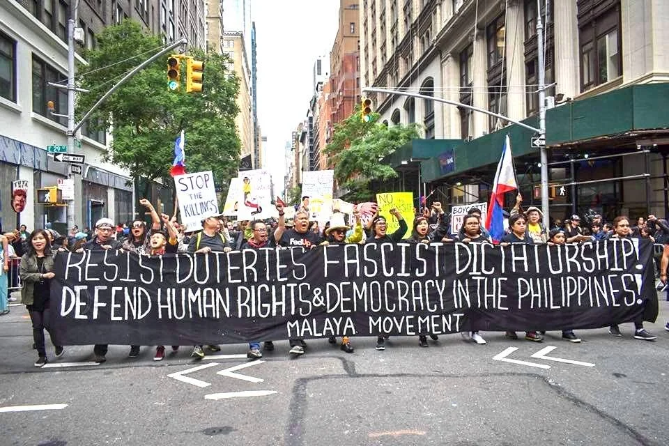 Inquirer Article: Fil-Am activists resist ‘looming Duterte’s dictatorship’