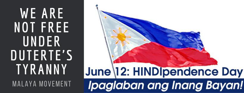 We Are Not Free Under Duterte’s Tyranny