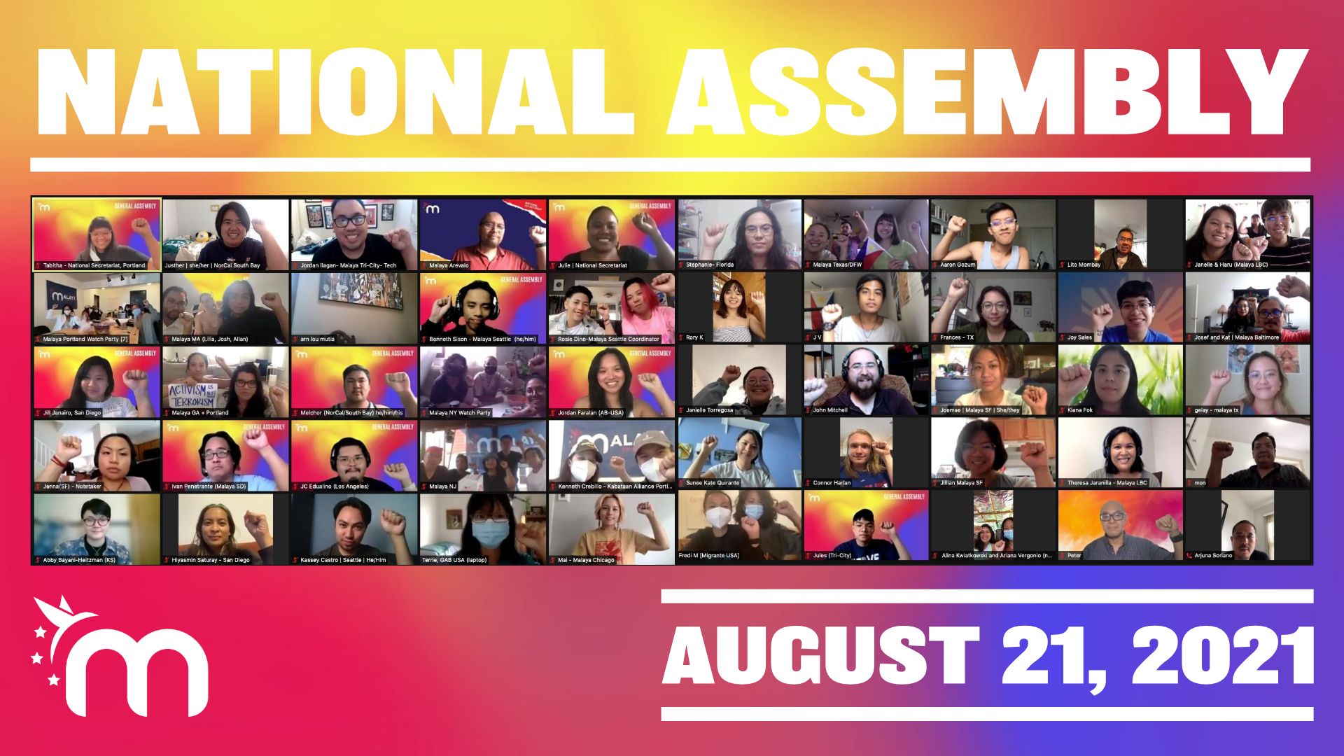 Malaya Movement USA communique on the National Assembly