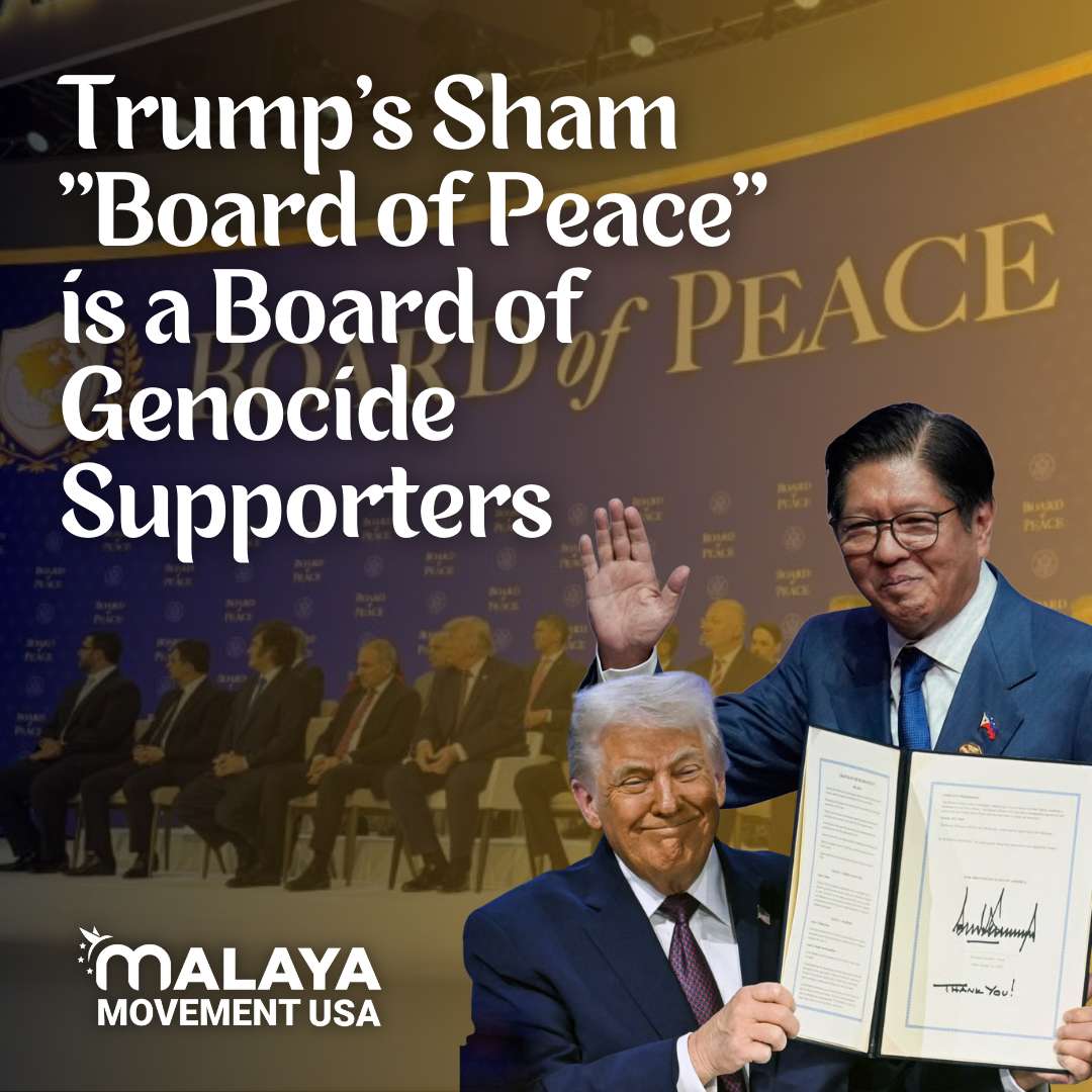 Trump's "Board of Peace" is a Board of Genocide Supporters