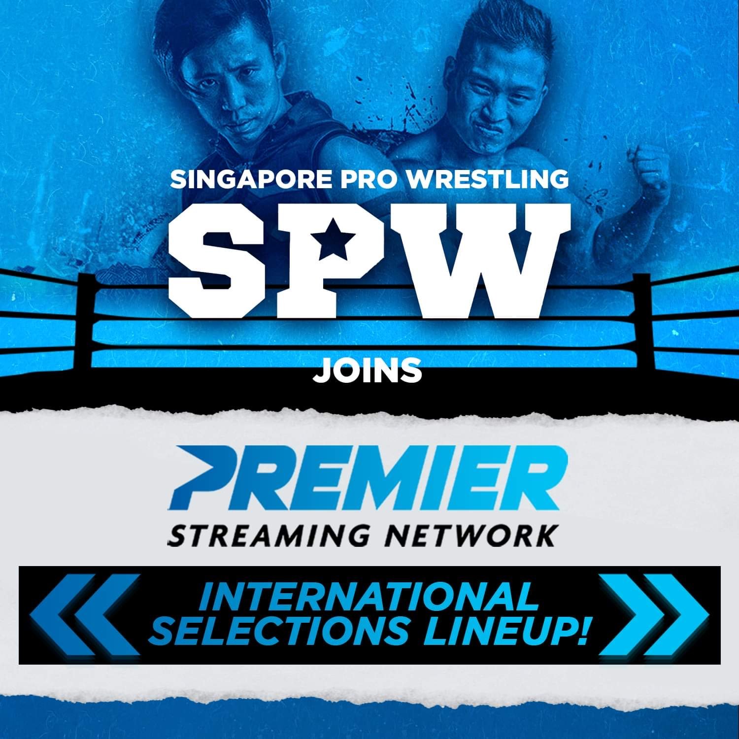 Singapore Pro Wrestling joins Premier Streaming Network