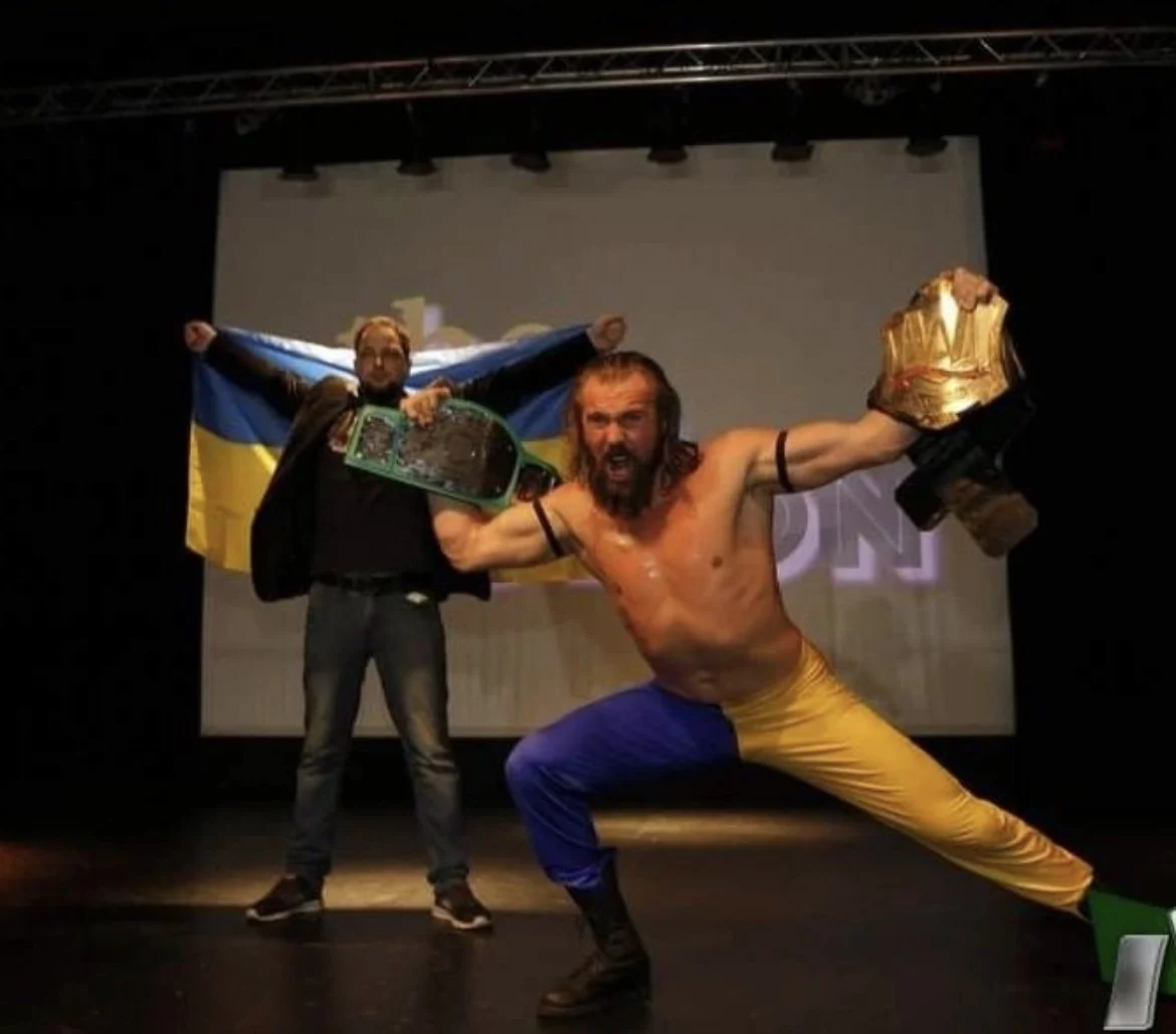 In show of resiliency, pro wrestling returns to Ukraine