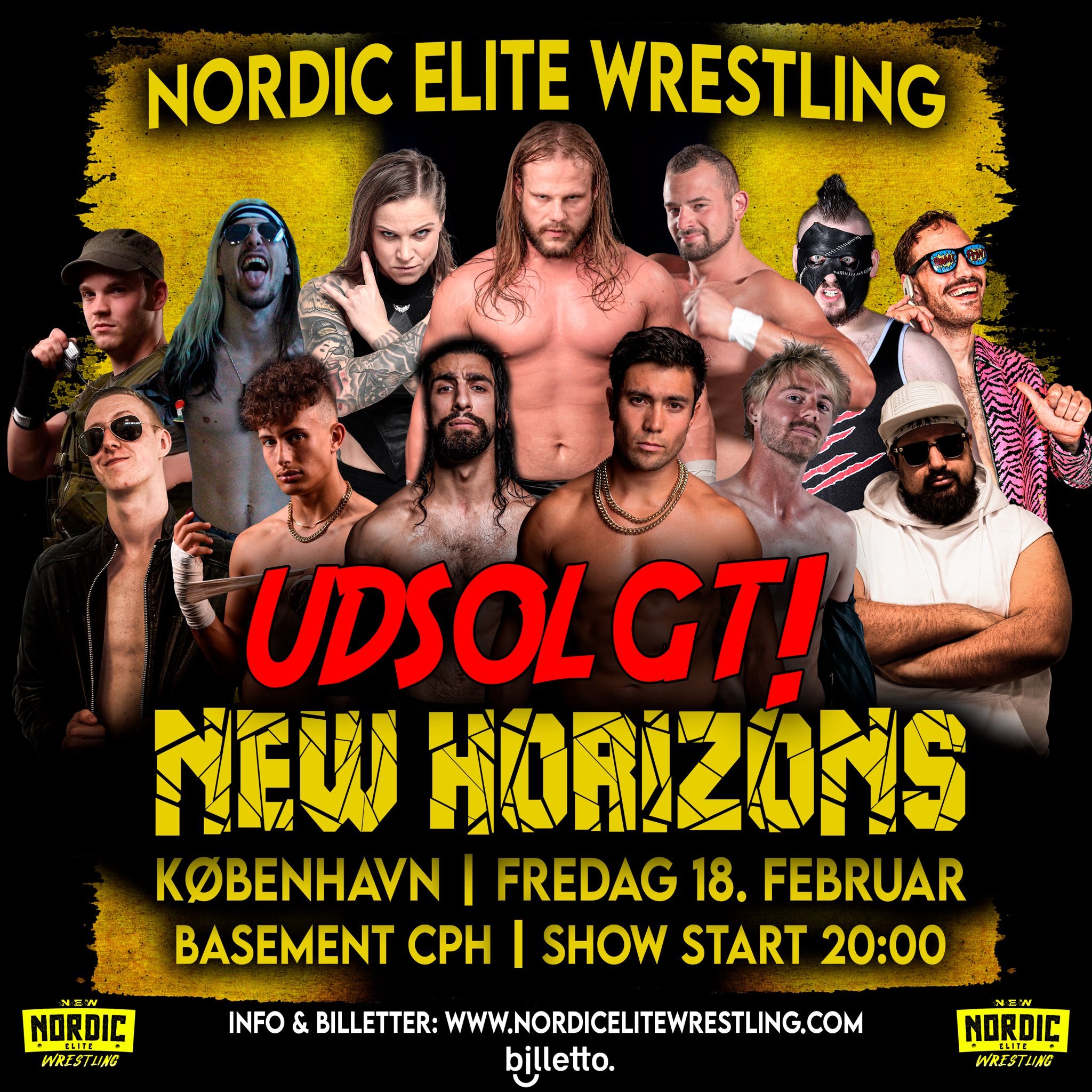 Nordic Elite Wrestling sells out debut show as Danish wrestling