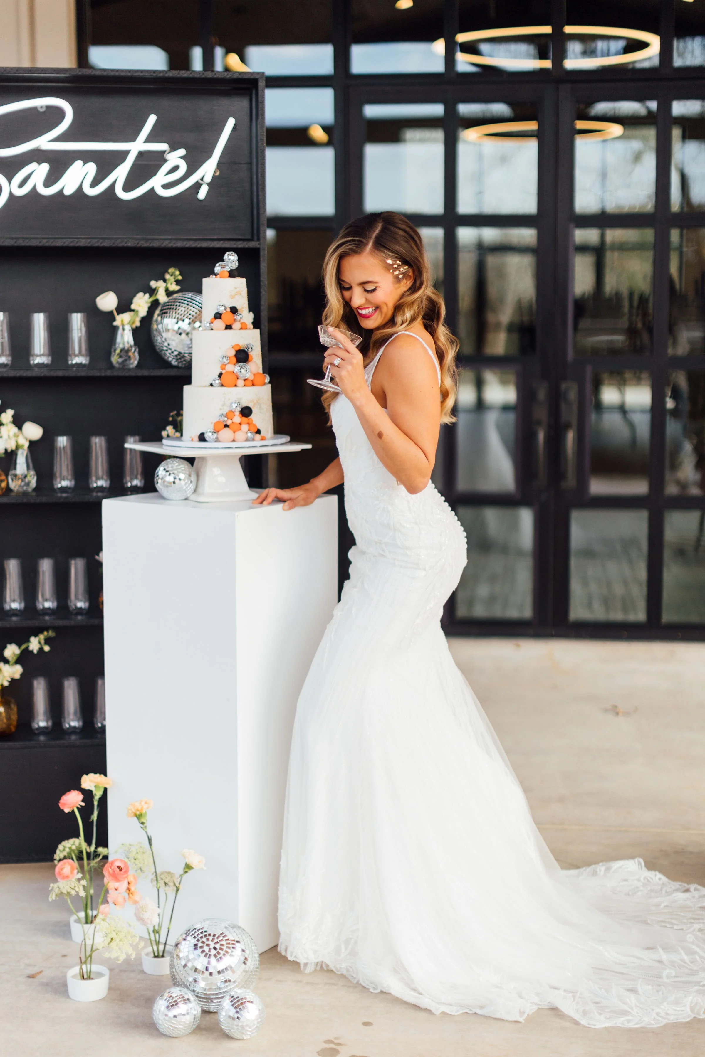 hollywood waves bridal hair by Casey Taylor Stylist