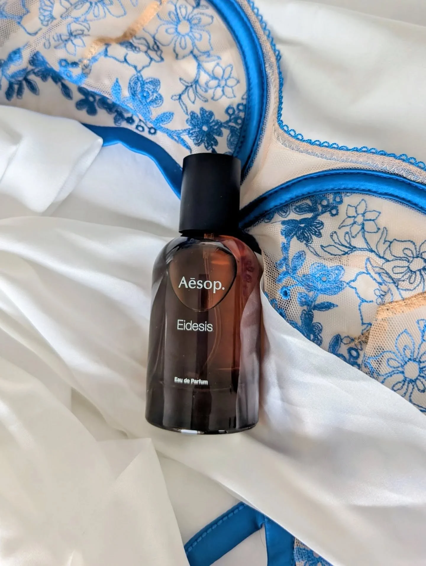 Nothing like a gifted scent to ensure the memory of our date lingers on my skin.