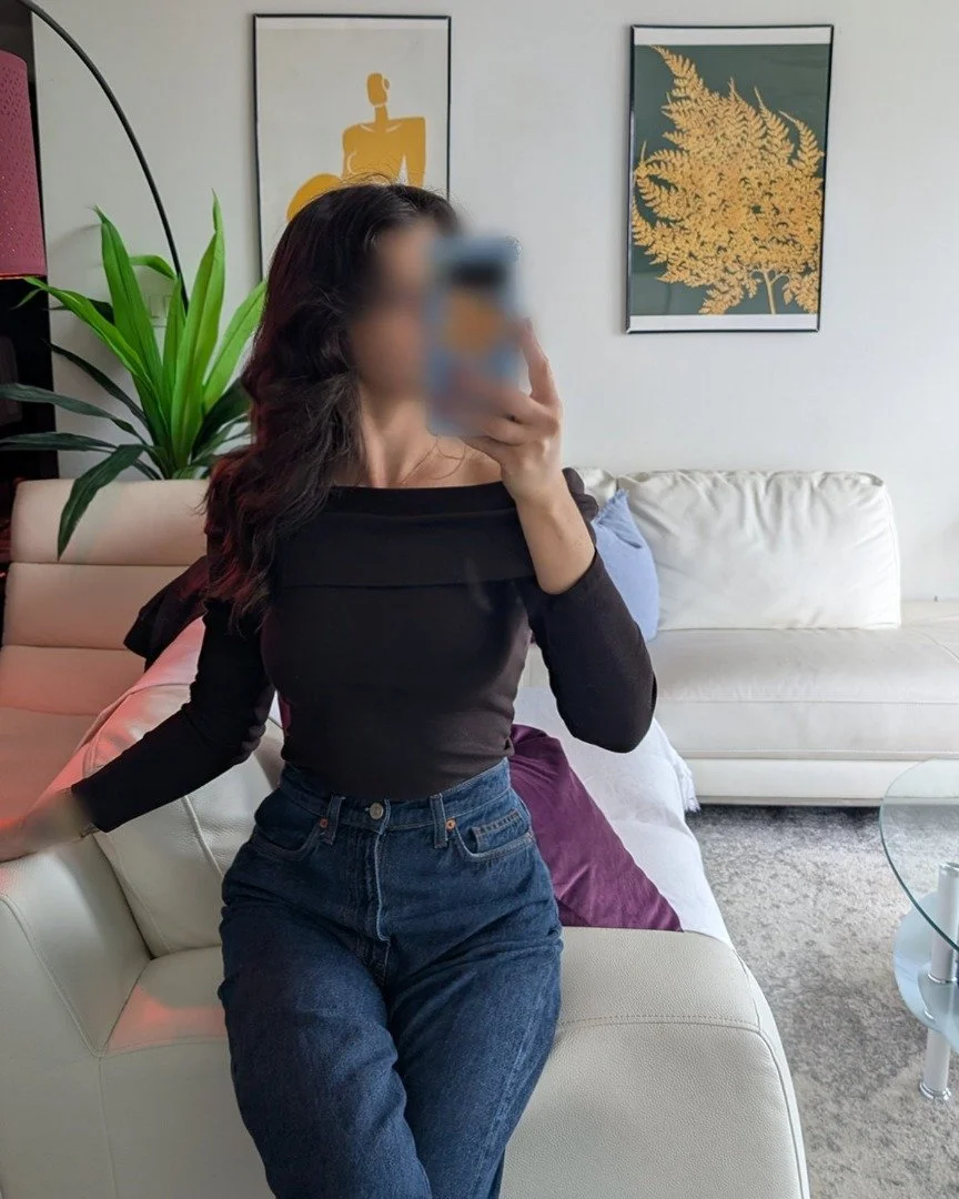 Serving up "girl next door" energy