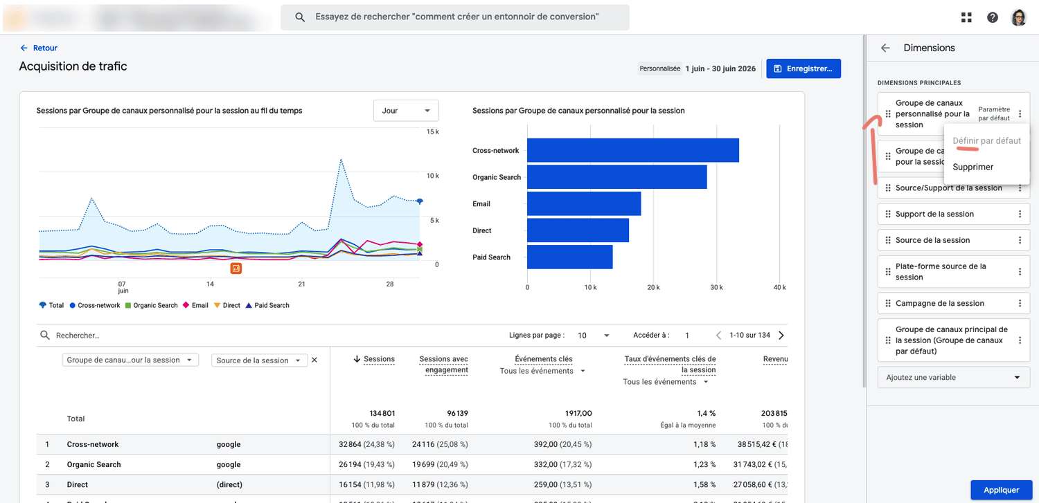 Google Analytics 4 - Personnaliser rapports - Définir dimension par défaut.png