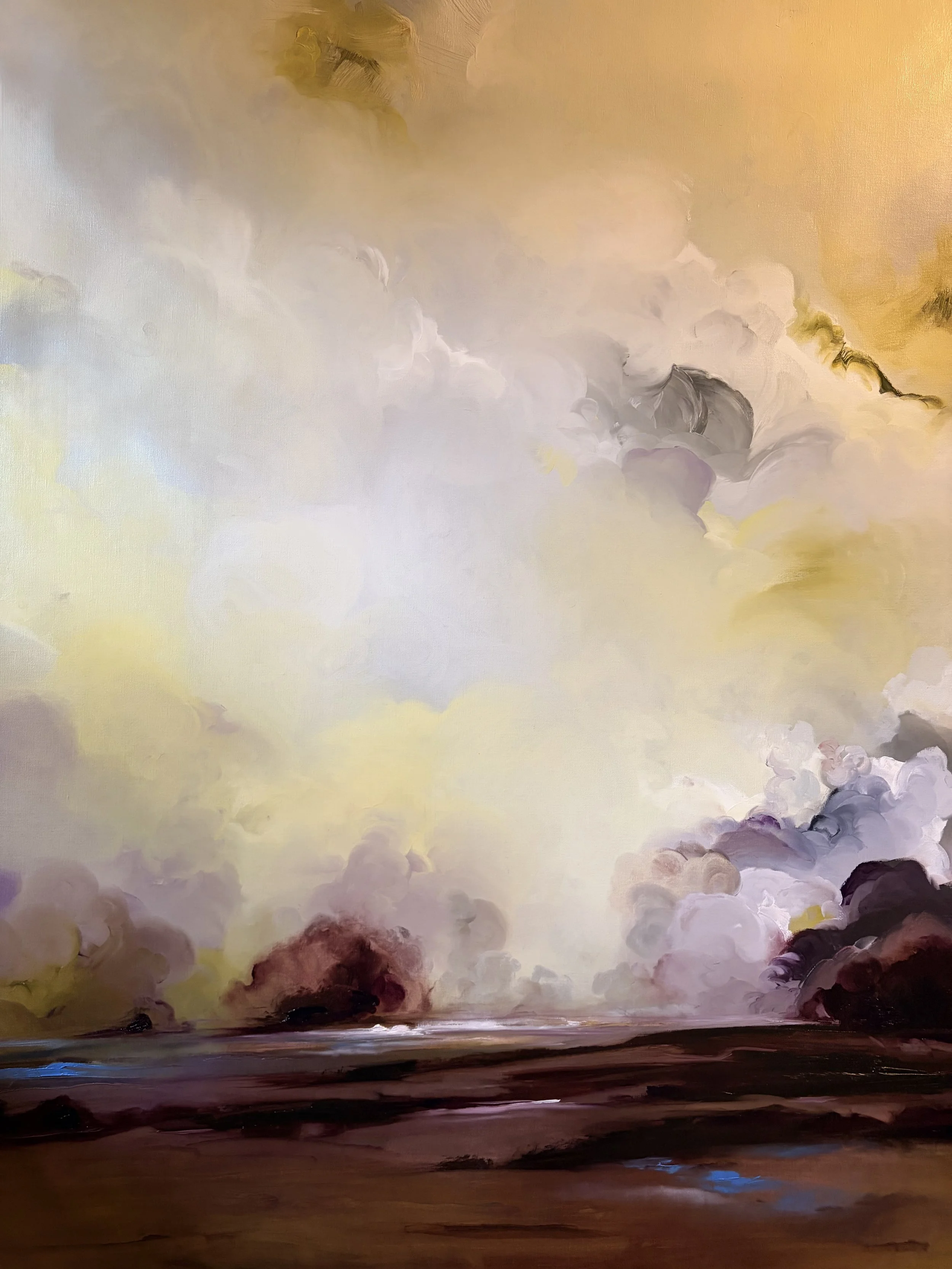 September Fog, Ash Oaksmith, 48x60, unstretched, oil on linen, 2026.jpeg