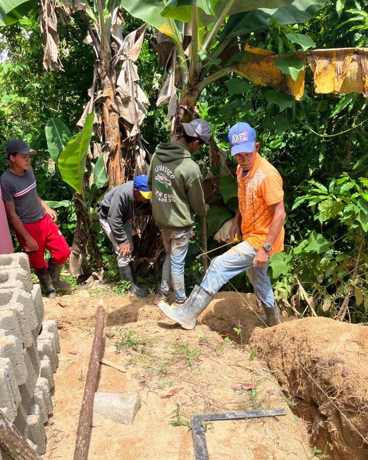 I have had two wonderful days in the communities of Franco Bid&oacute; and Janey. Listening to amazing stories of both suffering and hope.  And seeing some important projects, like the beginnings of this combination of latrine and bathing area for de