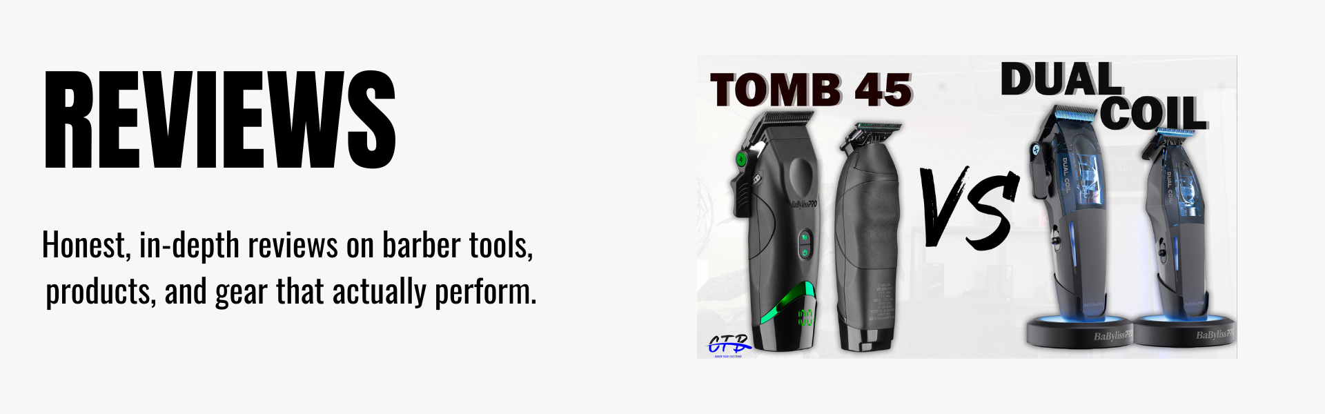 Reviews of professional barber tools, clippers, trimmers, and grooming equipment by Concise The Barber