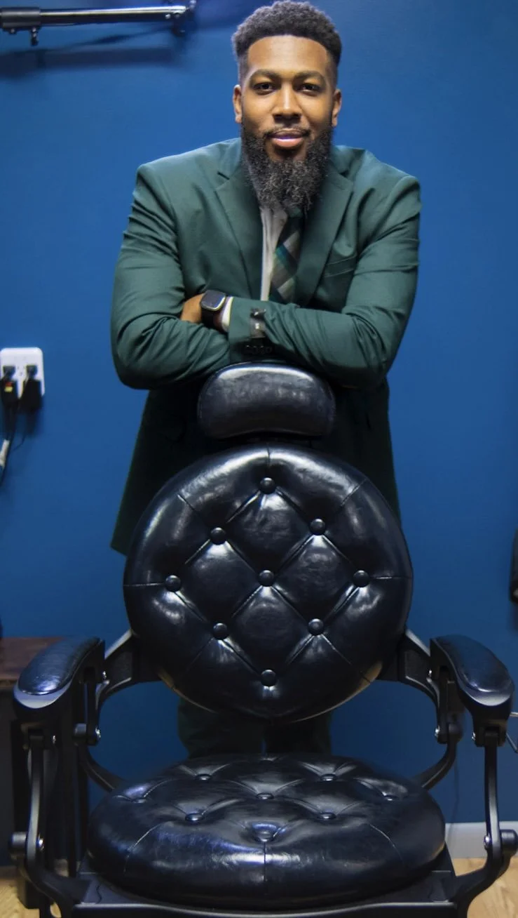 Concise The Barber representing brand partnerships and barber industry collaboration