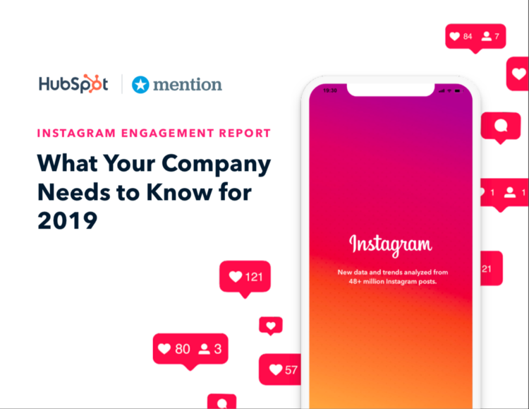 Hubspot Publishes 2019 Instagram Engagement Report