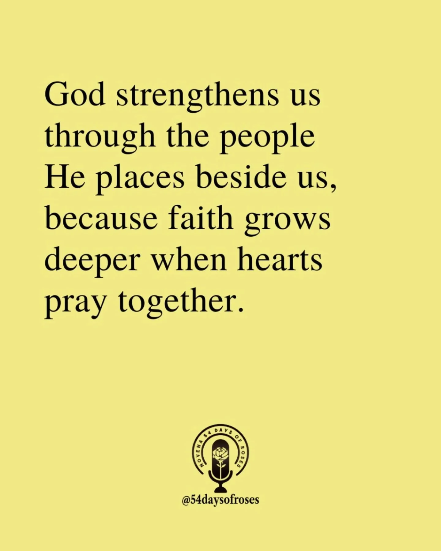 &ldquo;For where two or three gather in my name, there am I with them.&rdquo; -Matthew 18:206

#54daysofroses #54daysofroses #catholicbible #54dayrosarynovena #catholicfaith #praywith54 #catholicmotivation #journalwithGod #praywith54