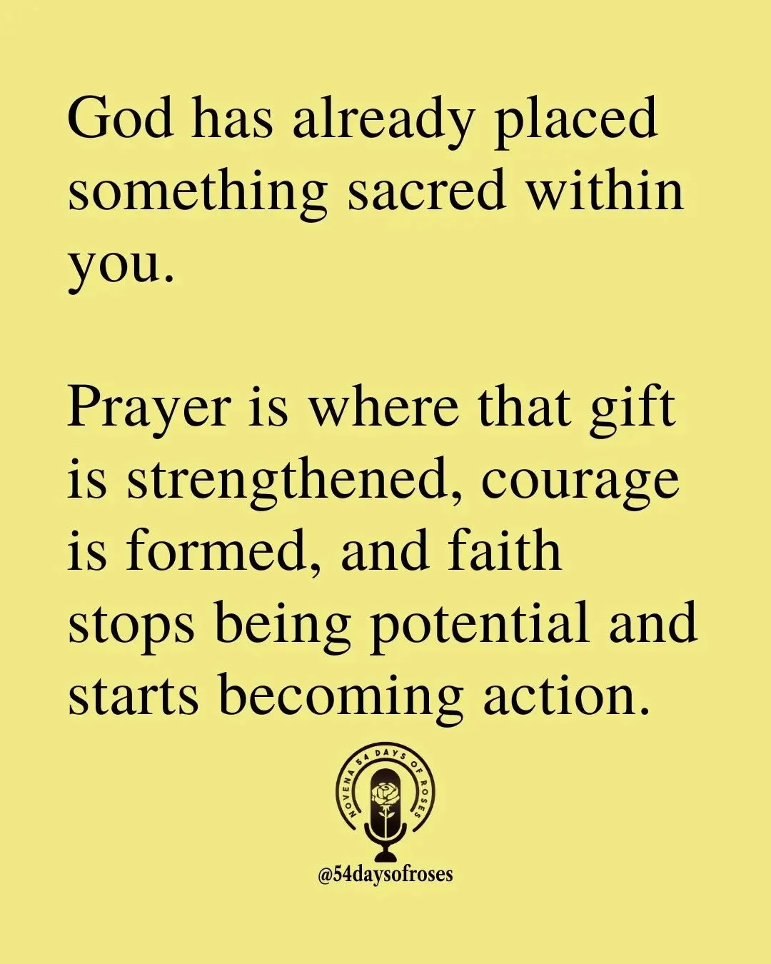 Do not underestimate what God can do through a heart that keeps showing up.

&ldquo;For God is at work in you, both to will and to work for his good pleasure.&rdquo;-Philippians 2:13 

#54daysofroses #54daysofroses #catholicbible #54dayrosarynovena #