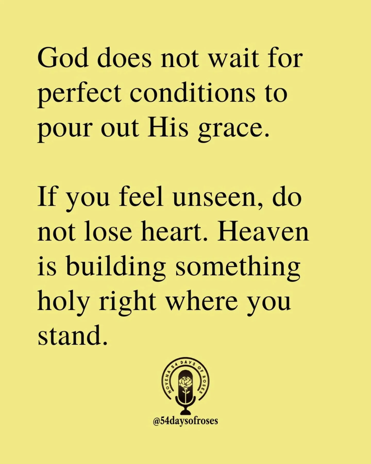 &ldquo;See, I am doing a new thing&hellip; I will make a way in the wilderness and rivers in the desert.&rdquo; -Isaiah 43:19

#54daysofroses #54daysofroses #catholicbible #54dayrosarynovena #catholicmotivation