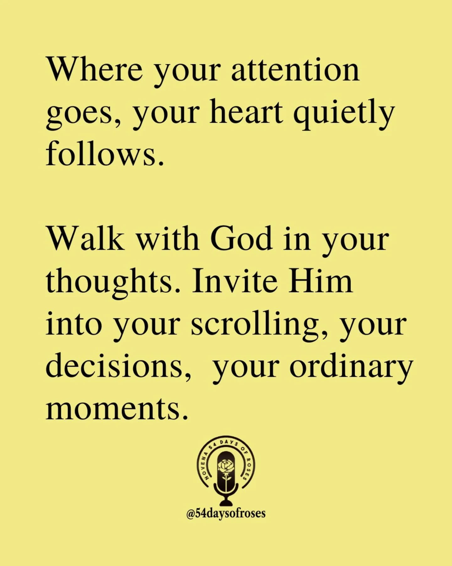 Over time, you won&rsquo;t just think differently, you&rsquo;ll live differently.

📖 &ldquo;Do not be conformed to this world, but be transformed by the renewal of your mind&hellip;&rdquo; -Romans 12:2

#54daysofroses #54daysofroses #catholicbible #