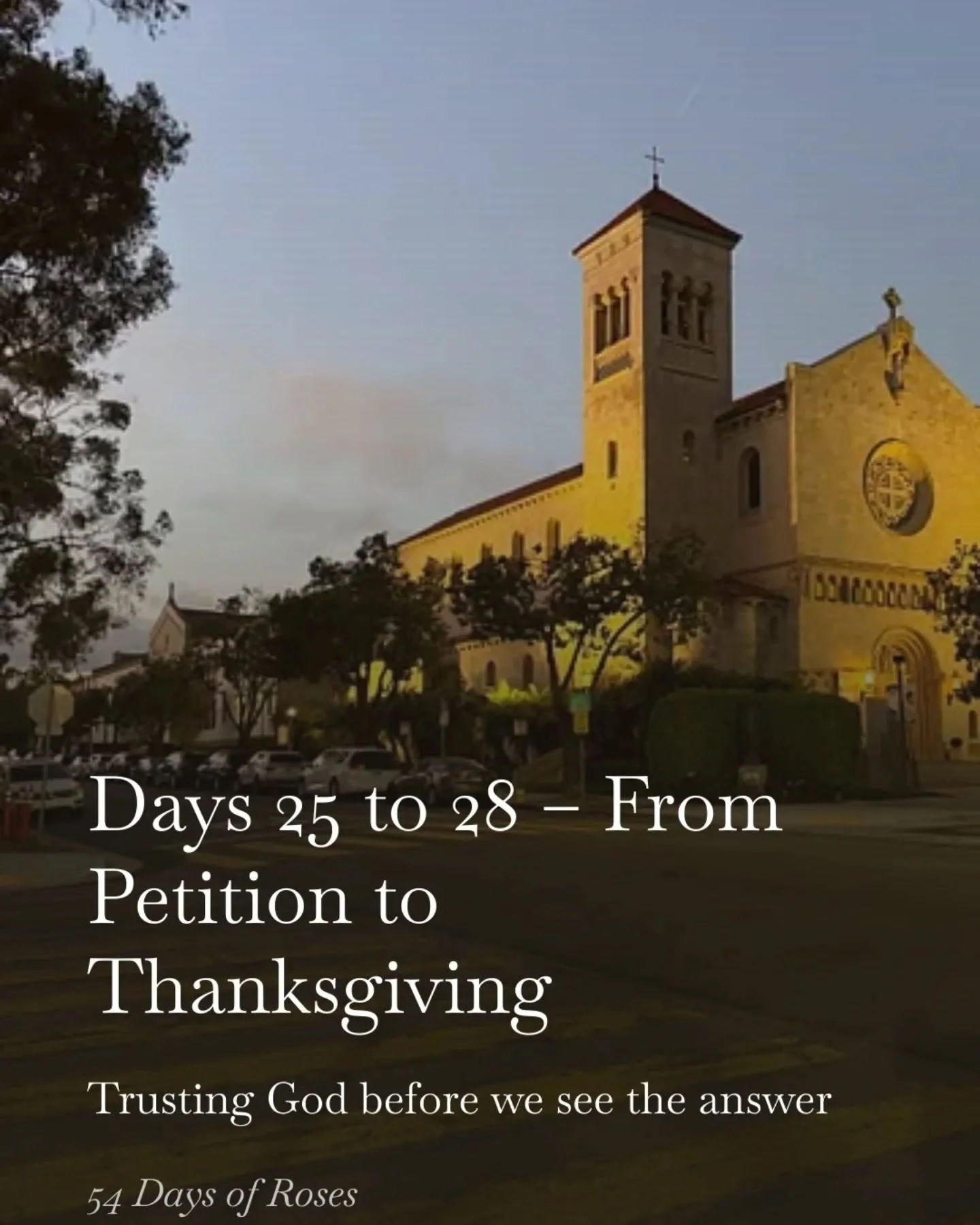 💛Days 25&ndash;28 of our 54 Day Rosary Novena

These past few days looked a little different.

As I shared, I have been traveling and was not able to go live, but I continued praying, and I know many of you did as well.

Sometimes this is what the j