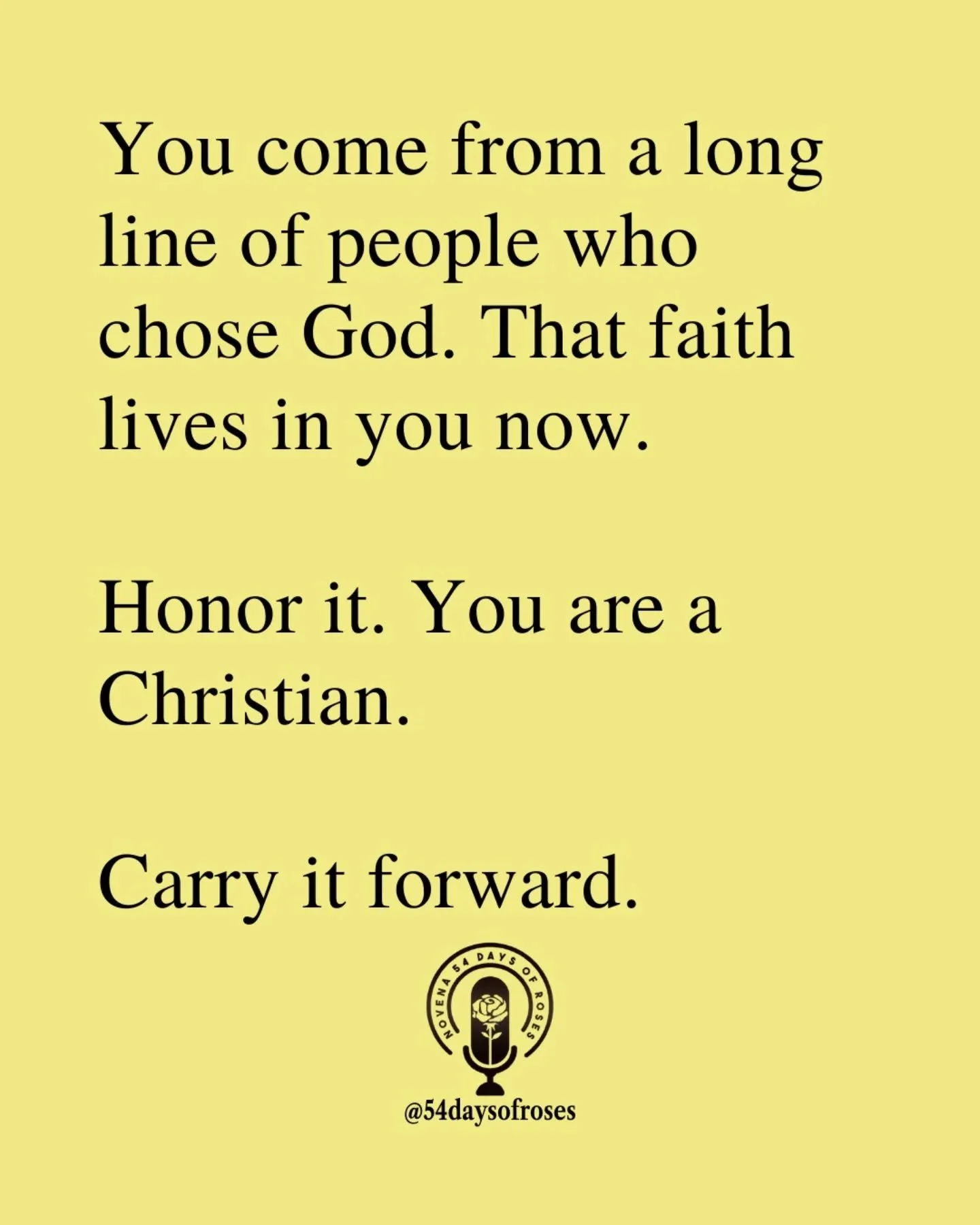 📖 "Be strong and courageous. Do not be afraid; do not be discouraged, for the Lord your God will be with you wherever you go." -Joshua 1:9

#54daysofroses #54daysofroses #catholicbible #54dayrosarynovena #catholicmotivation