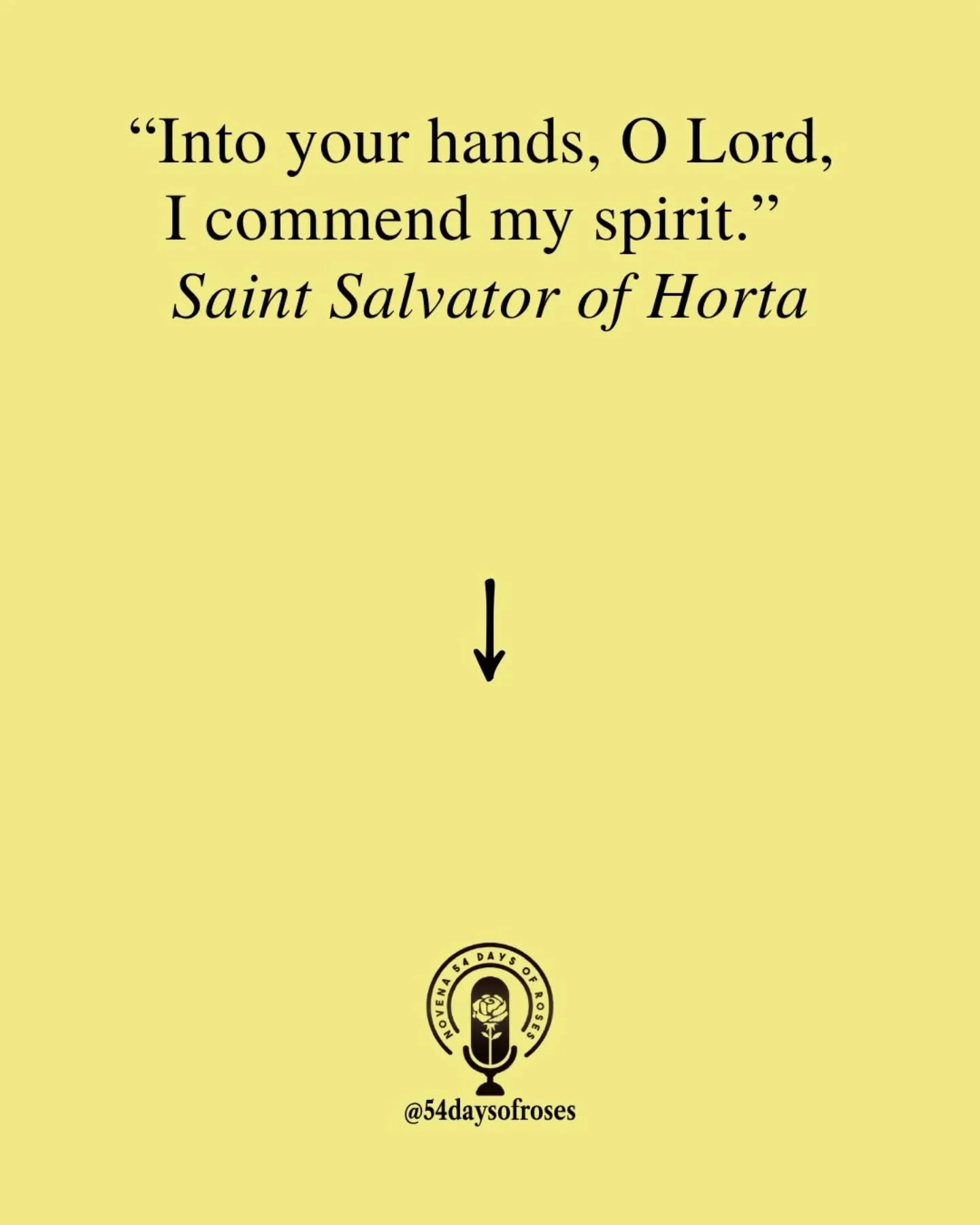 "Into your hands, O Lord, I commend my spirit." -Saint Salvator of Horta

These were his last words. And they were the same words he had lived by his entire life.

Born in 1520 in Catalonia, Spain, Salvator lost both his parents as a child 