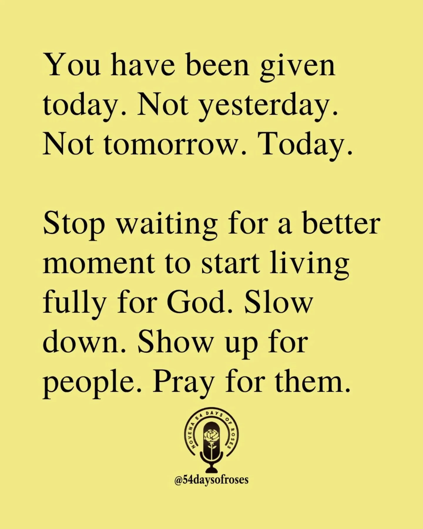 📖 "This is the day the Lord has made; let us rejoice and be glad in it." -Psalm 118:24

#54daysofroses #54daysofroses #54dayrosarynovena #catholicmotivation #catholicbible