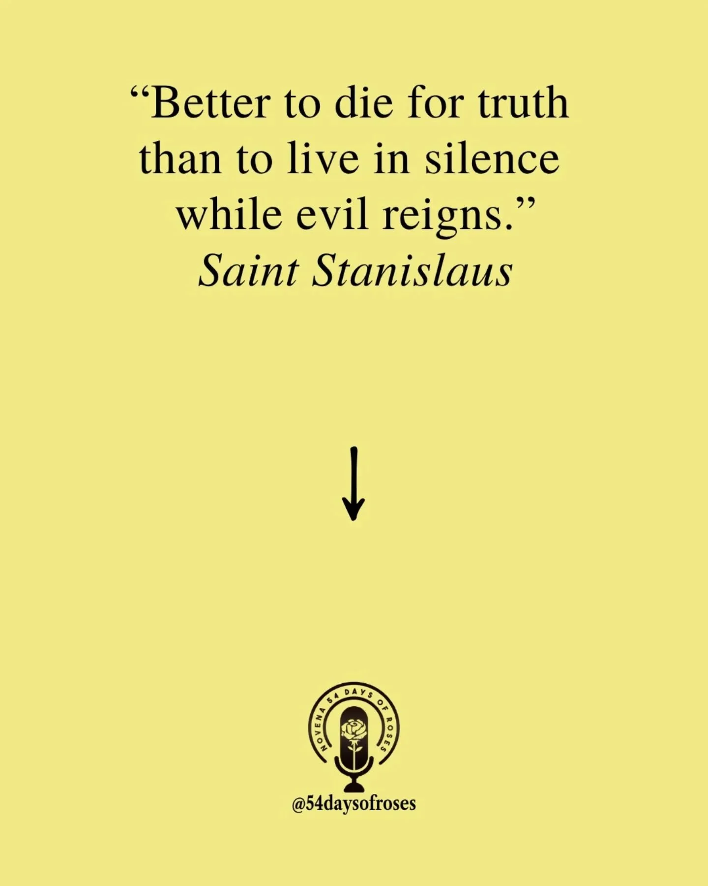 &ldquo;Better to die for truth than to live in silence while evil reigns.&rdquo; -Saint Stanislaus

Today, April 11, we remember Saint Stanislaus, bishop and martyr.

Born in Poland around 1030, he became Bishop of Krak&oacute;w and was known for his