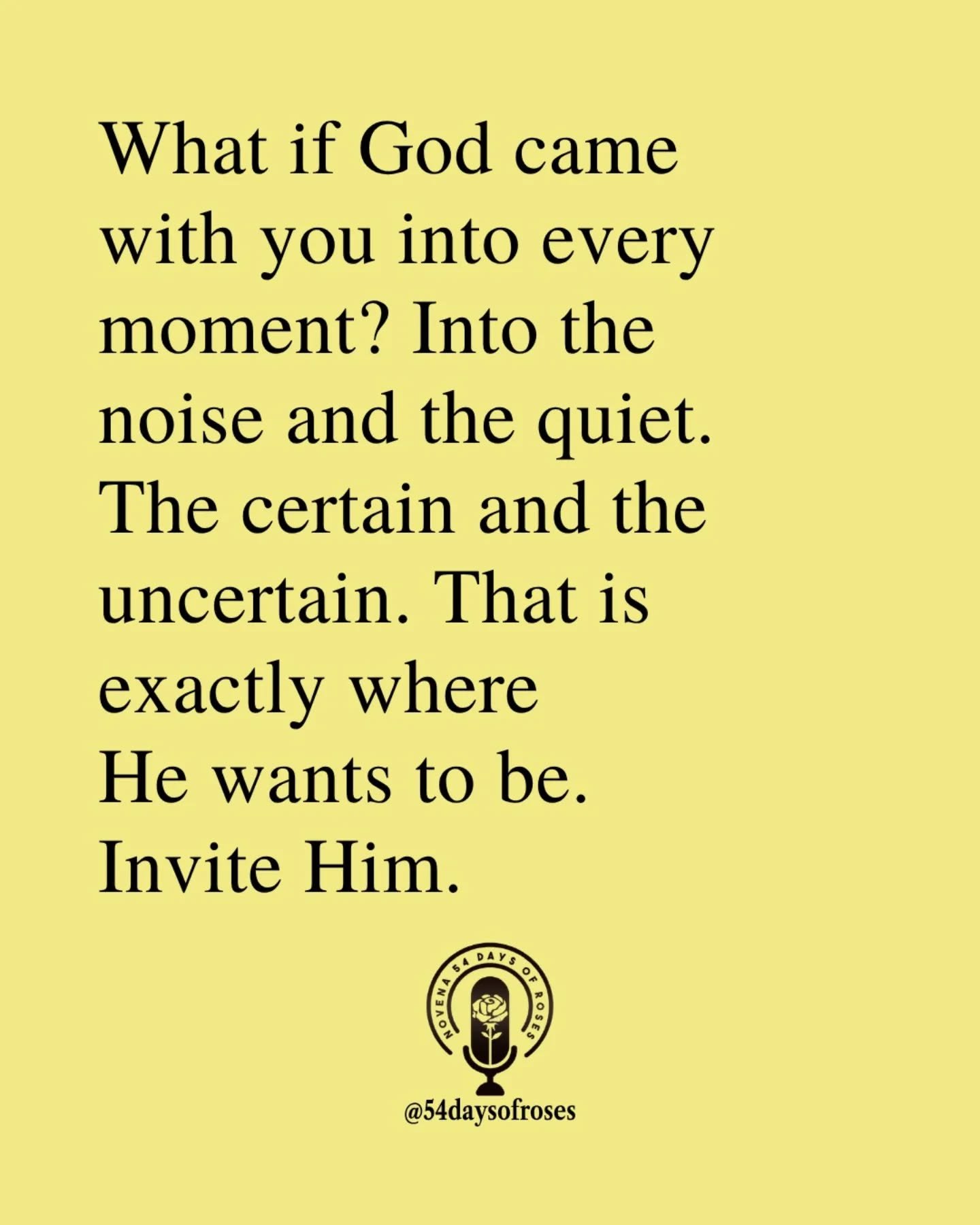📖 "I am with you always, to the very end of the age." -Matthew 28:20

#54daysofroses #54daysofroses #54dayrosarynovena #catholicmotivation #catholicbible