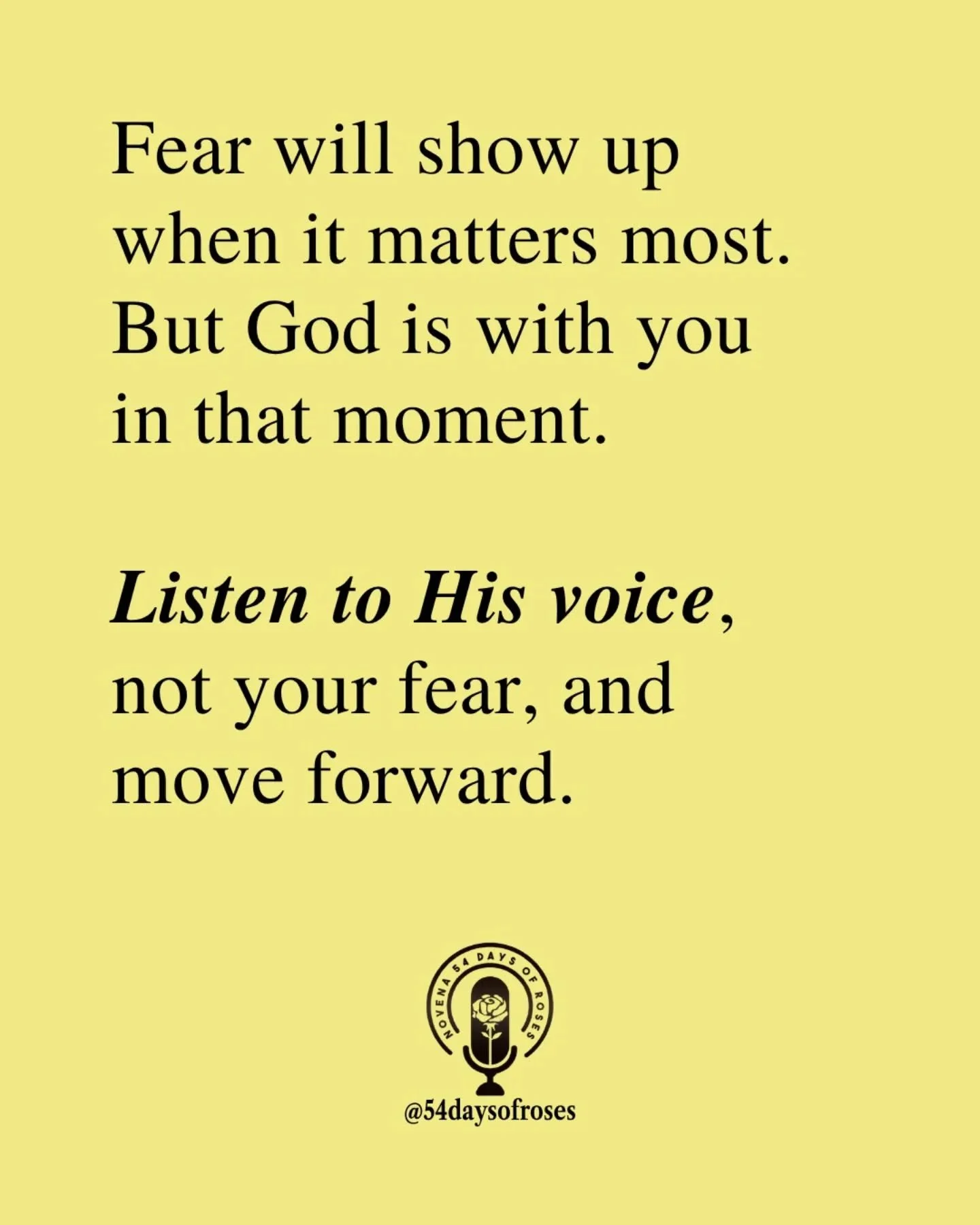 &ldquo;Fear not, for I am with you; be not dismayed, for I am your God.&rdquo; -Isaiah 41:10

#54daysofroses #54daysofroses #54dayrosarynovena #catholicmotivation #catholicbible