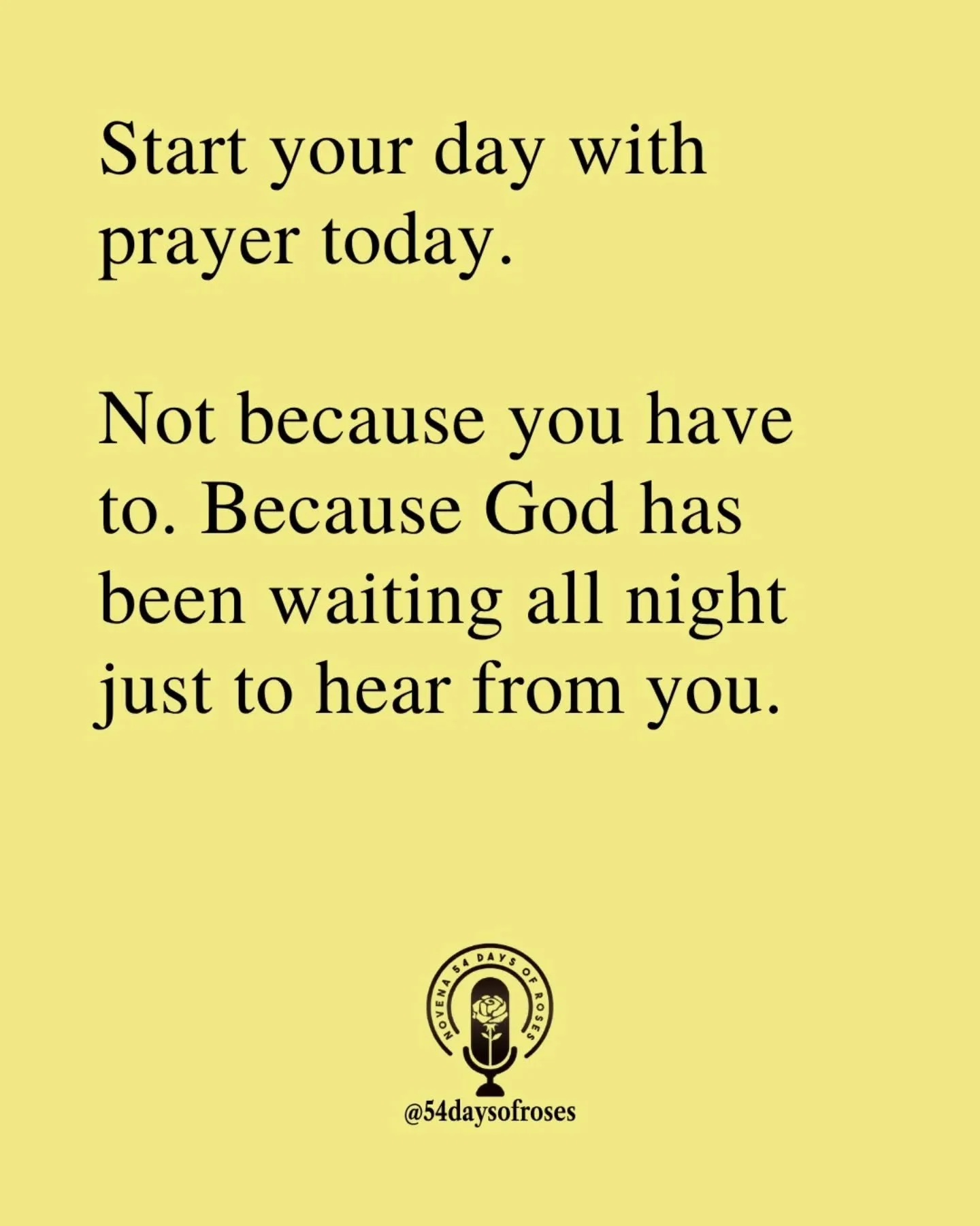 📖 "Not my will, but yours be done." -Luke 22:42

#54daysofroses #54dayrosarynovena #nationaldayofprayer #catholicbible #monthofmary