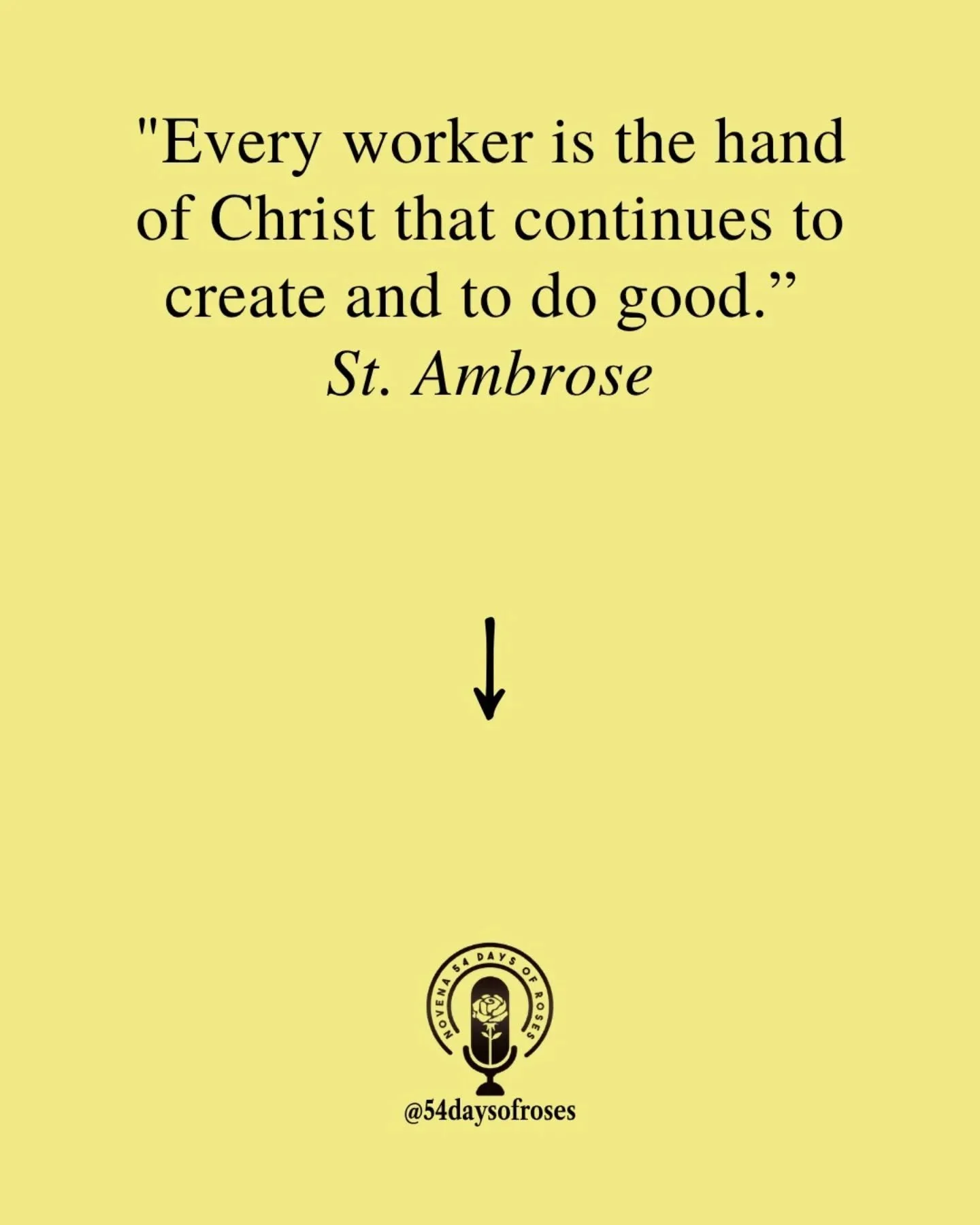 "Every worker is the hand of Christ that continues to create and to do good." &mdash;Saint Ambrose

Saint Ignatius of Laconi was born in 1701 in Sardinia, the second of seven children in a poor farming family. After surviving a serious illn