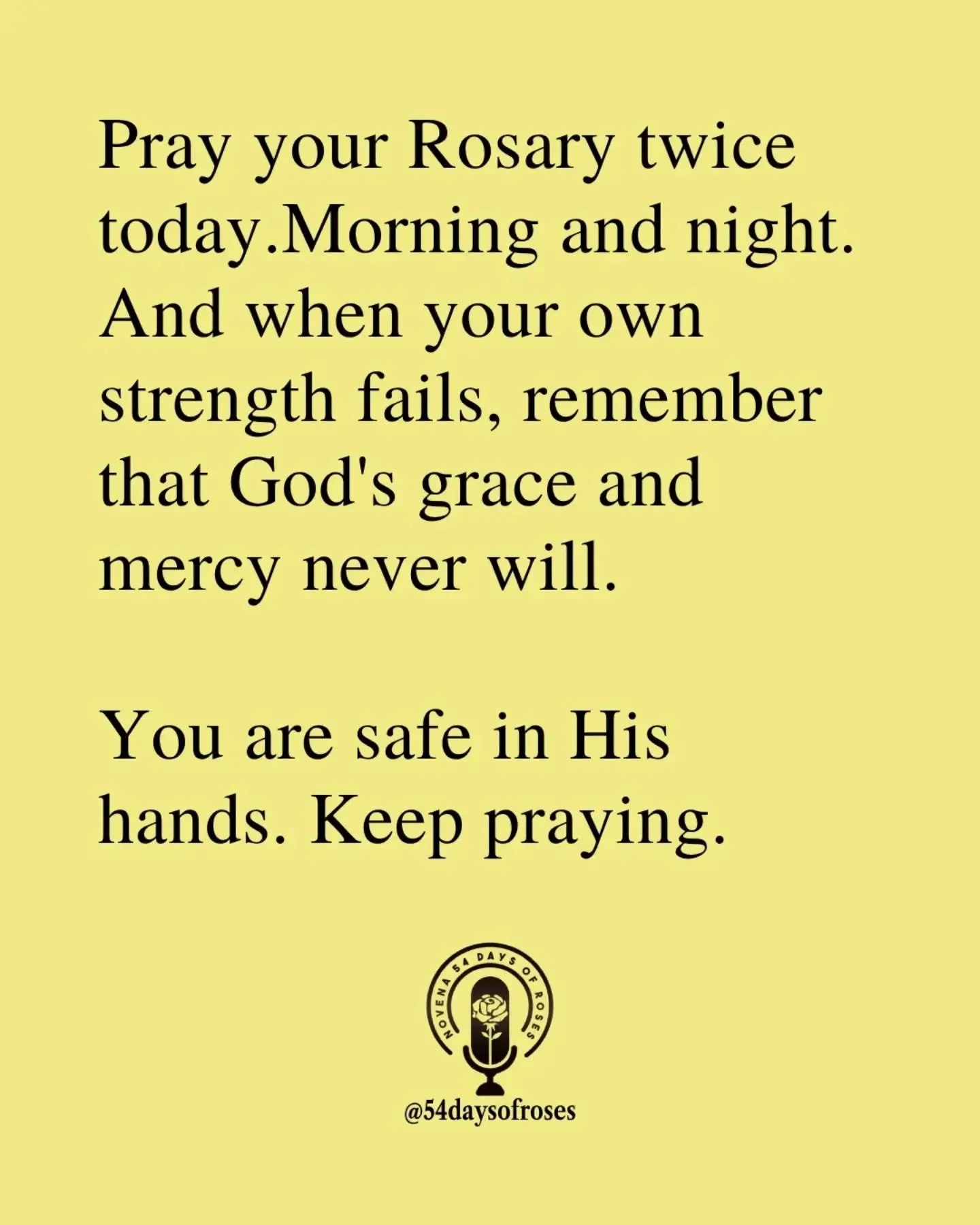 📖 "My grace is sufficient for you, for my power is made perfect in weakness." -2 Corinthians 12:9

#catholicbible
#54dayrosarynovena
#catholicfaith
#54daysofroses
#biblequotes