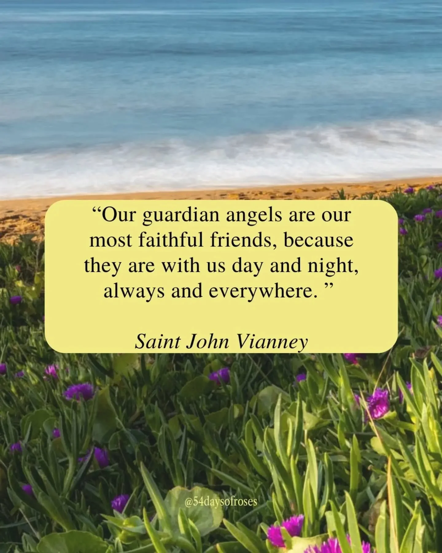 "Our guardian angels are our most faithful friends, because they are with us day and night, always and everywhere." -St. John Vianney

Today the Church celebrates the Feast of the Guardian Angels, and it feels like the most personal feast d