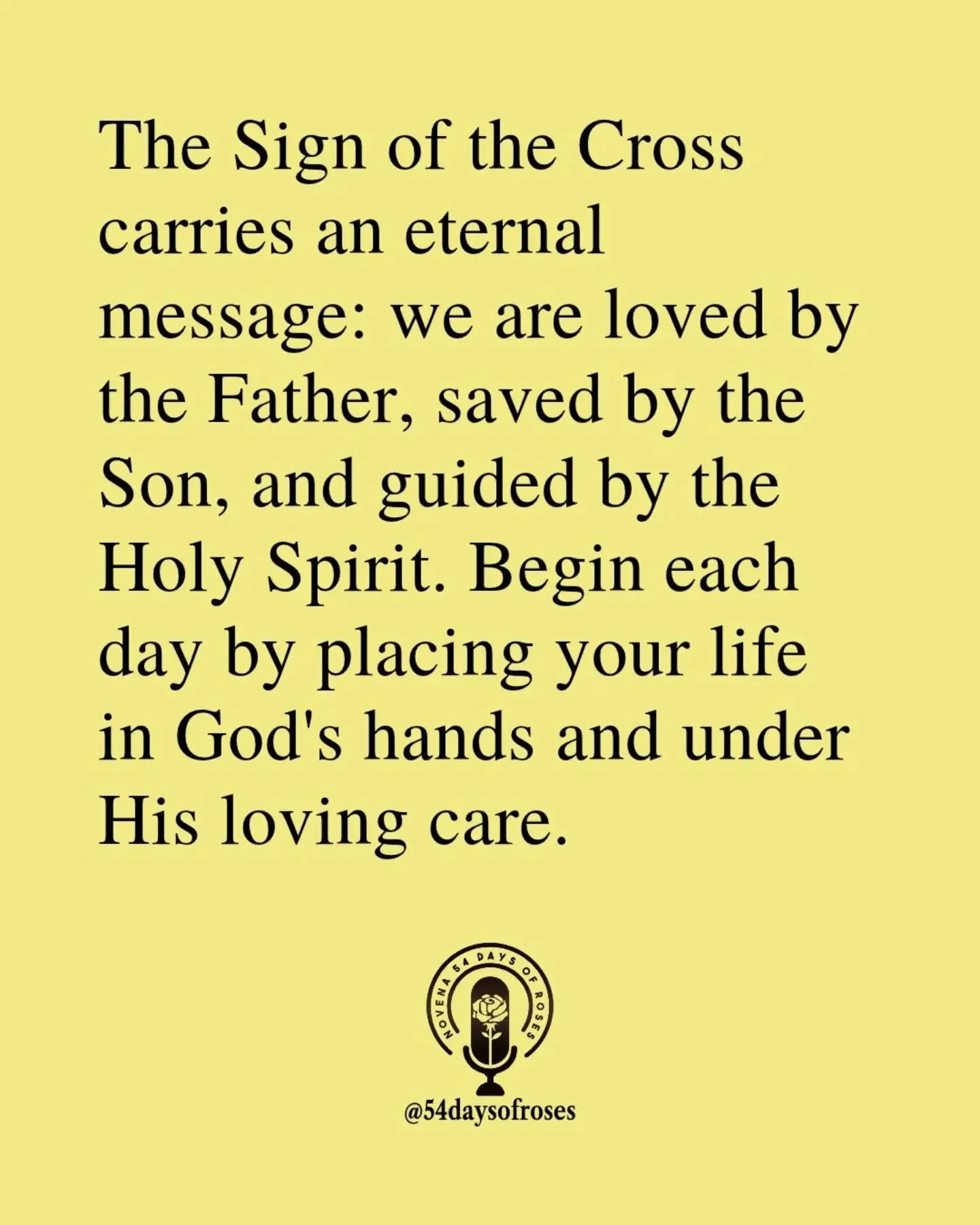 📖 "Go therefore and make disciples of all nations, baptizing them in the name of the Father and of the Son and of the Holy Spirit." -Matthew 28:19-20

#catholic #praytherosary #youngcatholic #catholicpodcasts #54daysofroses
