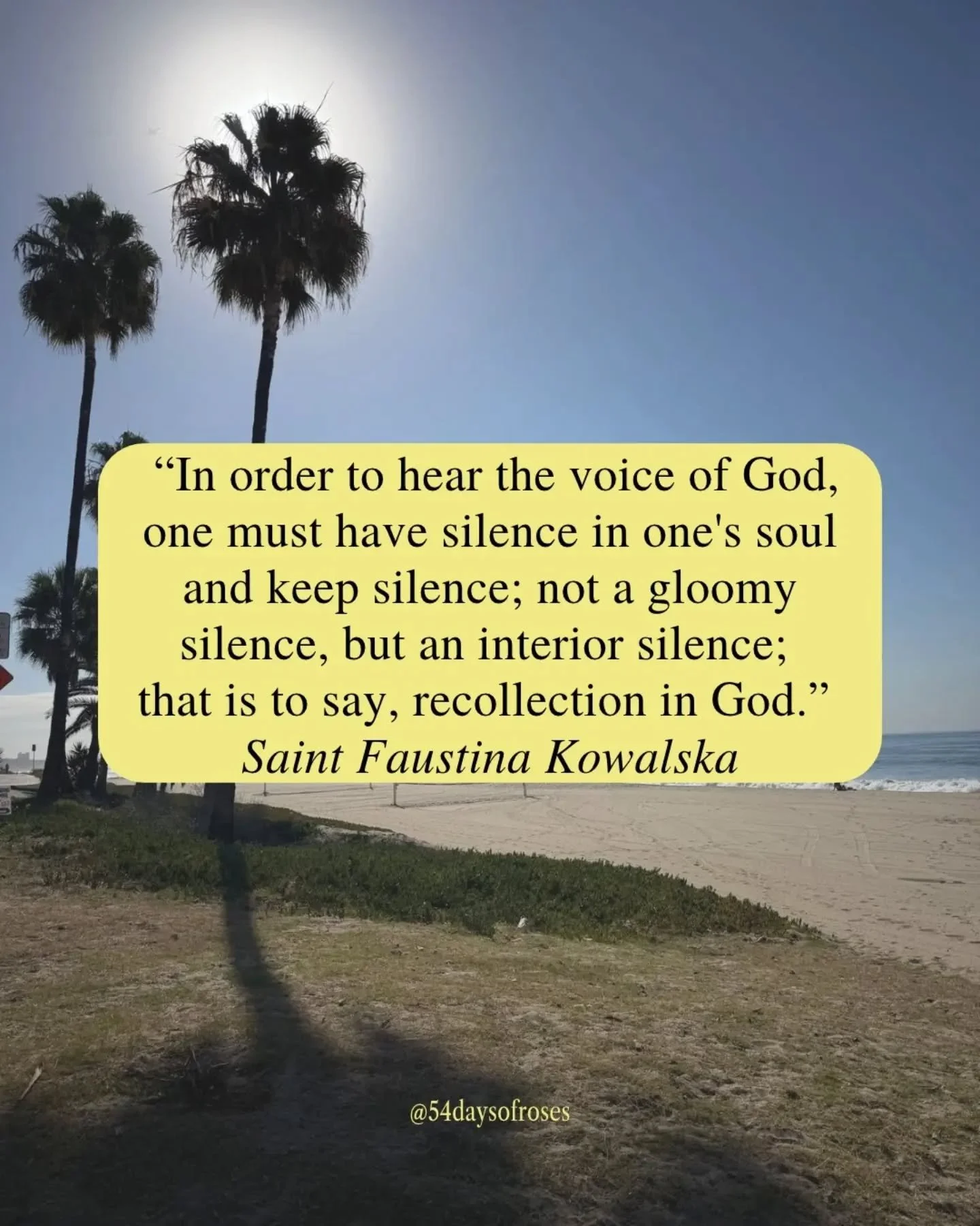 "In order to hear the voice of God, one must have silence in one's soul and keep silence; not a gloomy silence, but an interior silence; that is to say, recollection in God." -Saint Faustina Kowalska

He left everything behind and walked al