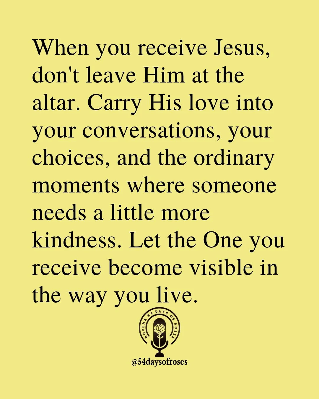 📖 "Let your light shine before others, that they may see your good deeds and glorify your Father in heaven." -Matthew 5:16

#catholic 
#praytherosary 
#youngcatholic 
#catholicpodcasts 
#54daysofroses