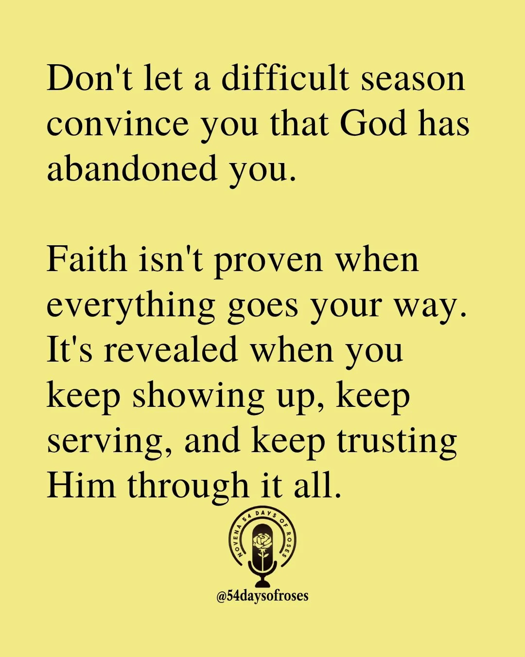 📖 "For we walk by faith, not by sight." -2 Corinthians 5:7

#catholic #praytherosary #youngcatholic #catholicpodcasts #54daysofroses