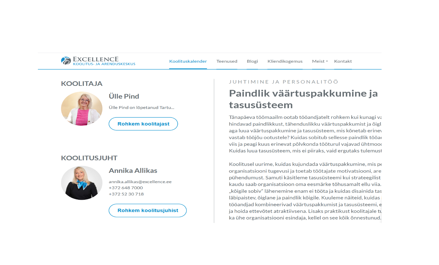 Paindlik väärtuspakkumine ja tasusüsteem