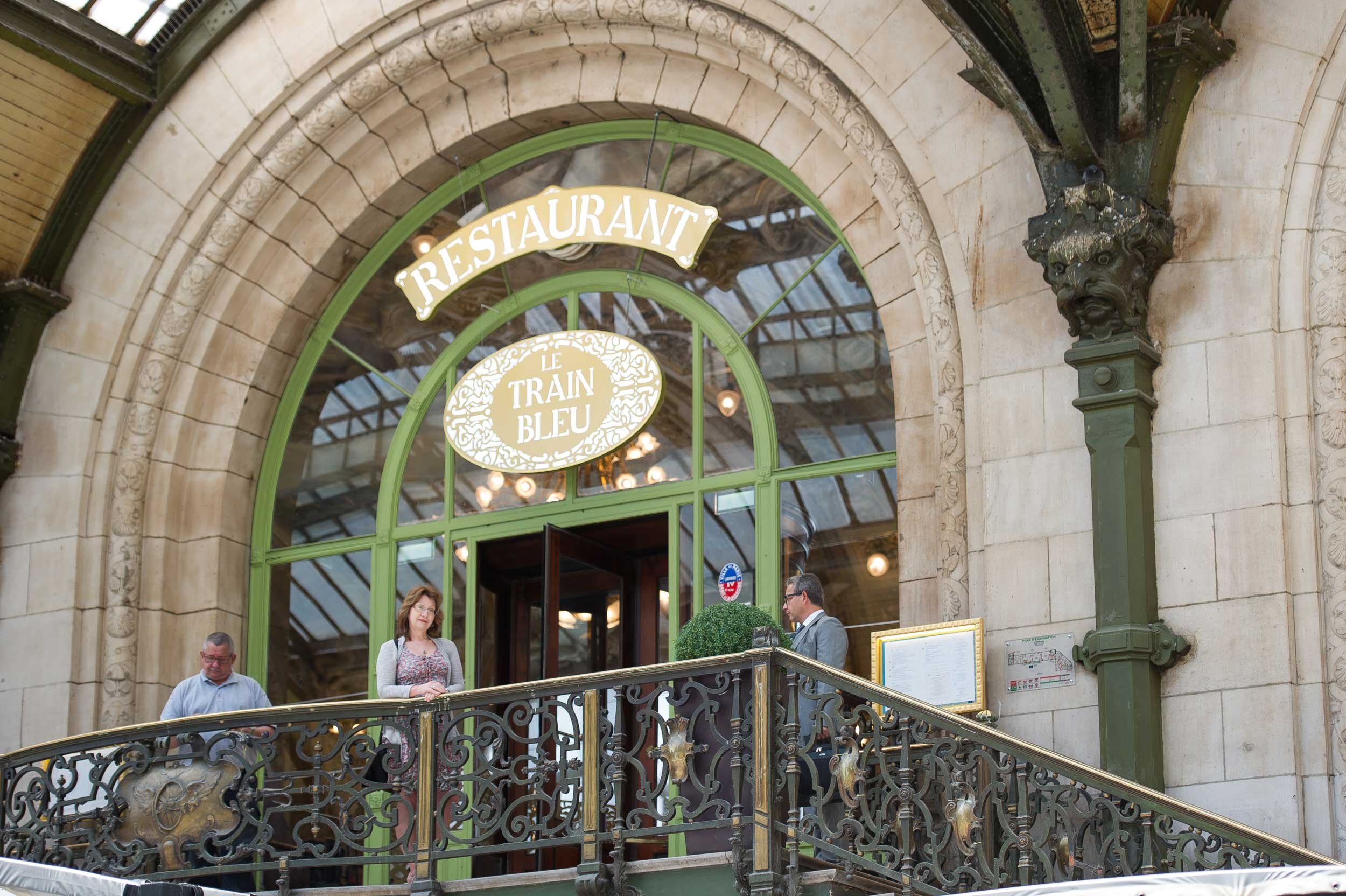 The famous Train Bleu restaurant at Paris Gare de Lyon