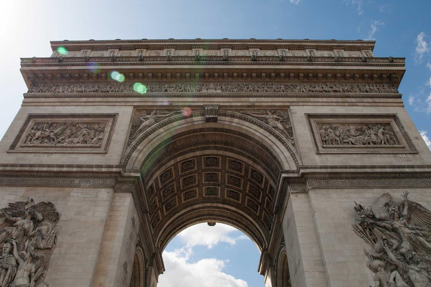 Perhaps the most famous place in the 8th arrondissement of Paris , is the Arc de Triomphe. It was built to commemorate Napoleon&rsquo;s victories. It sits at the centre of 12 avenues and traffic looks chaotic. However, it is possible to access the ar