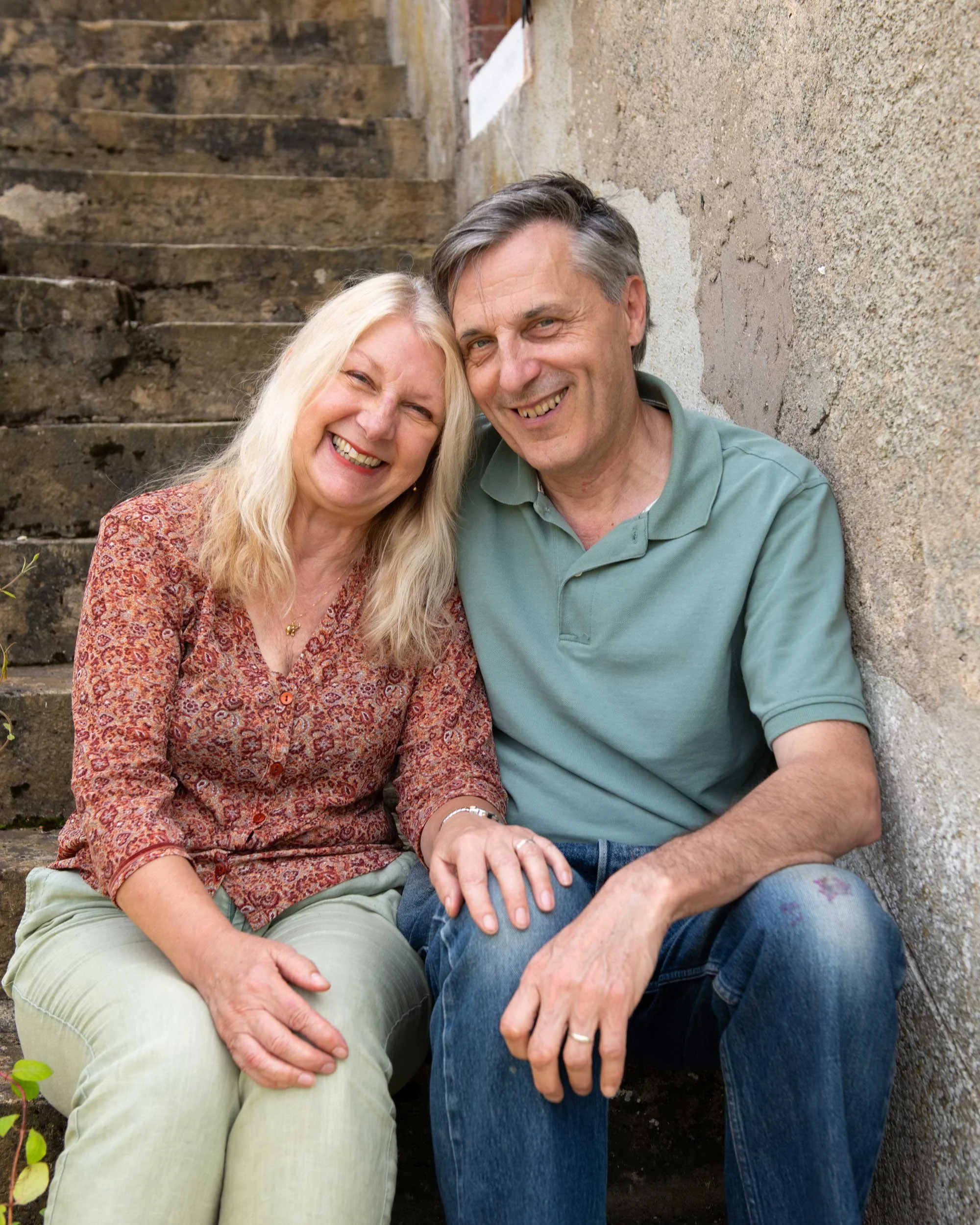Friendship blooms in Burgundy