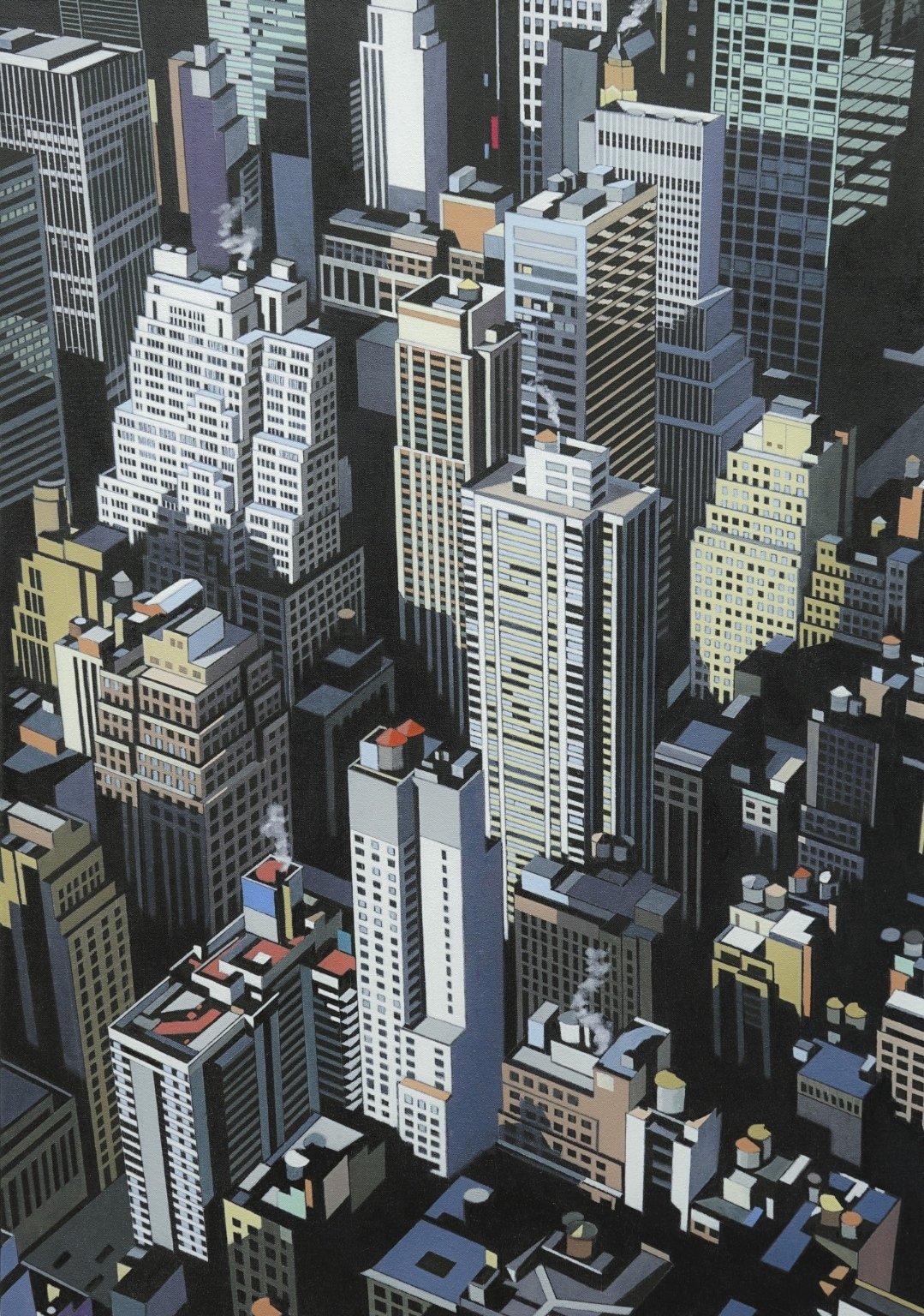 Deep, deep Manhattan
oil on canvas
100x70 cm
2023