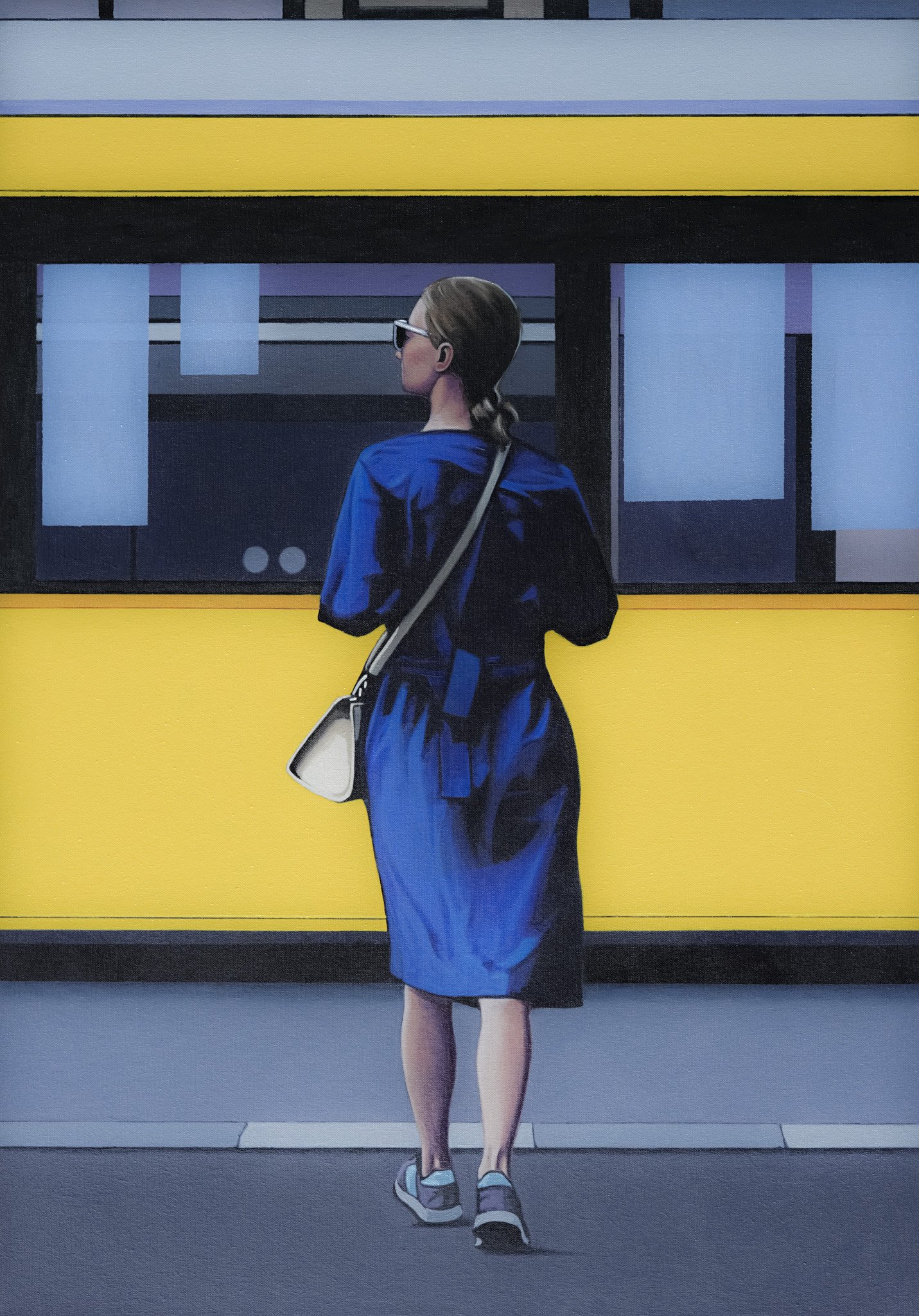 Waiting, Berlin
Oil on canvas
100 x 70cm
2022