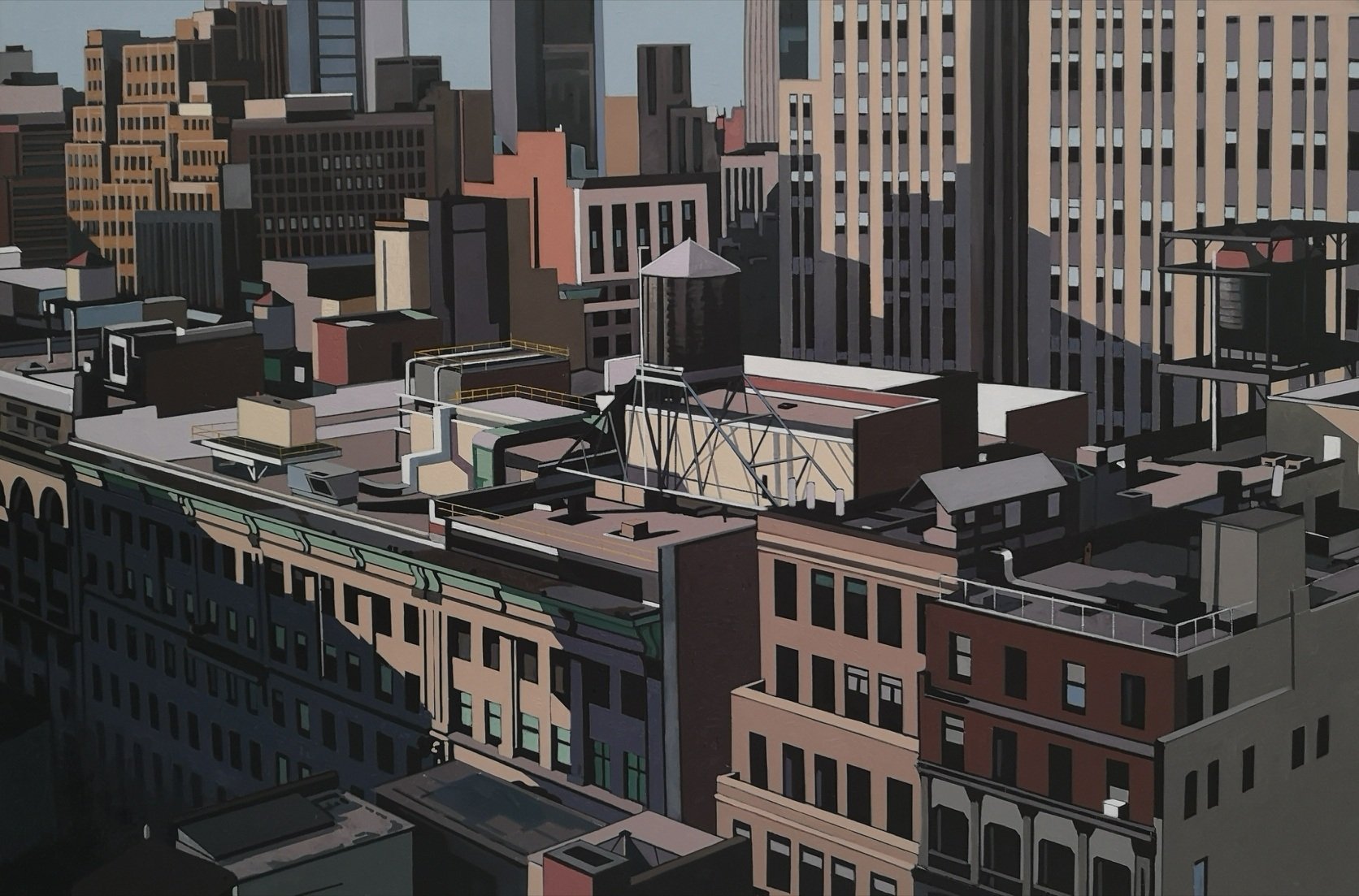 Midtown Morning
Oil on canvas
100 x 150cm
Private collection